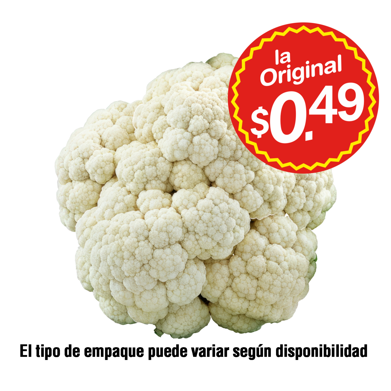 Coliflor Floreteado LA ORIGINAL 400 G