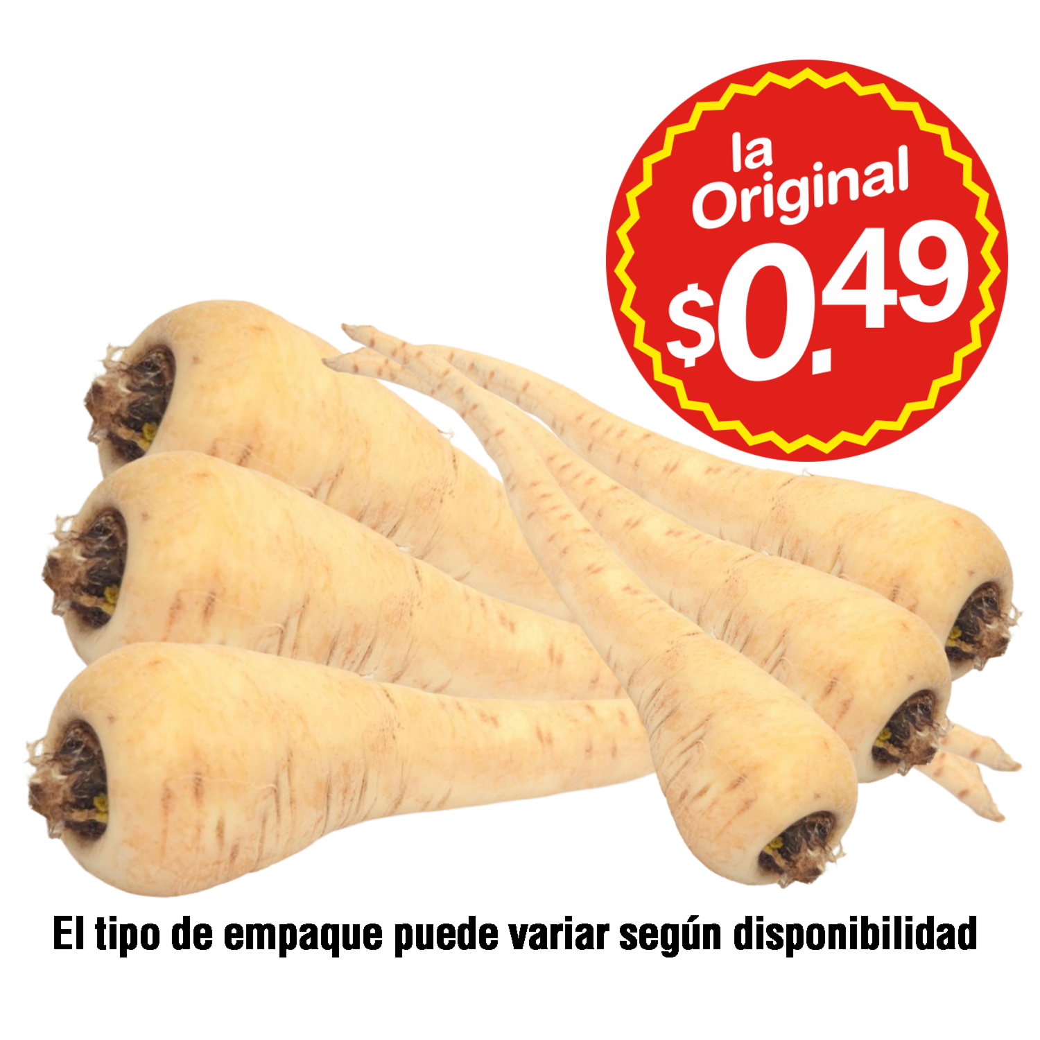 Zanahoria Blanca LA ORIGINAL 550 G