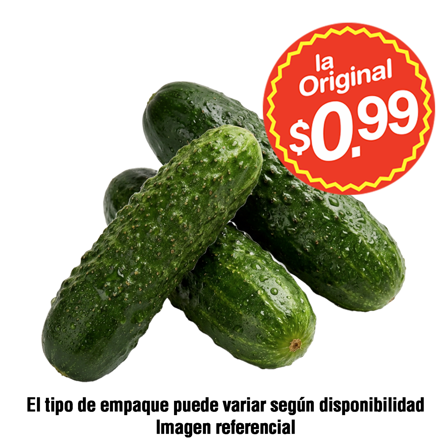 Pickles Frescos LA ORIGINAL 600 G