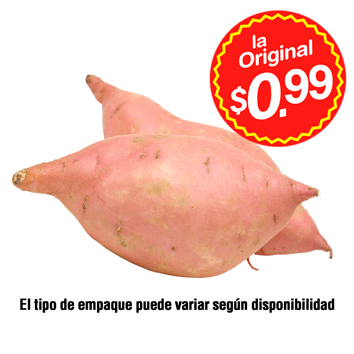 Camote Fresco LA ORIGINAL 700 G