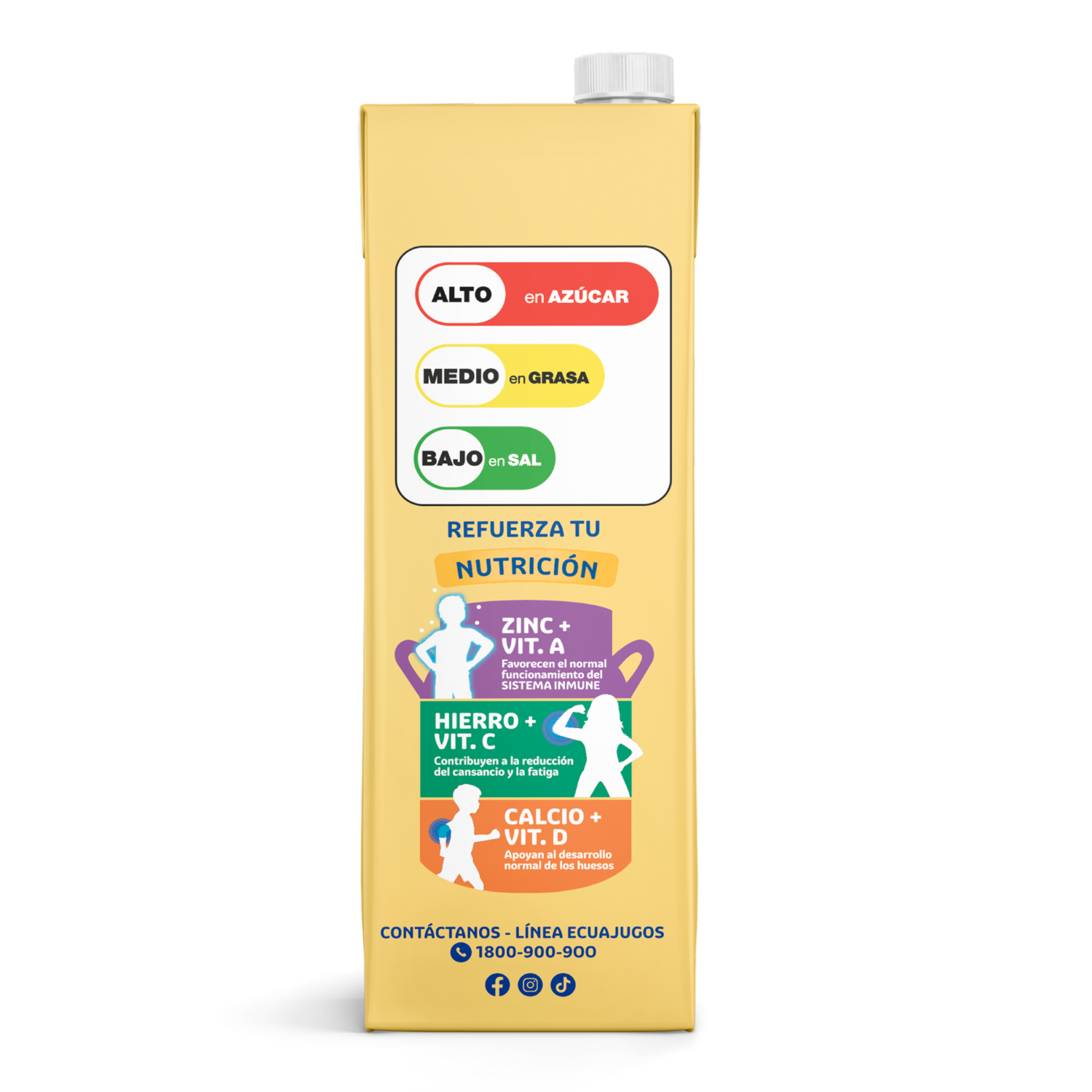 Leche Saborizada Vainilla LA VAQUITA 1000 Ml