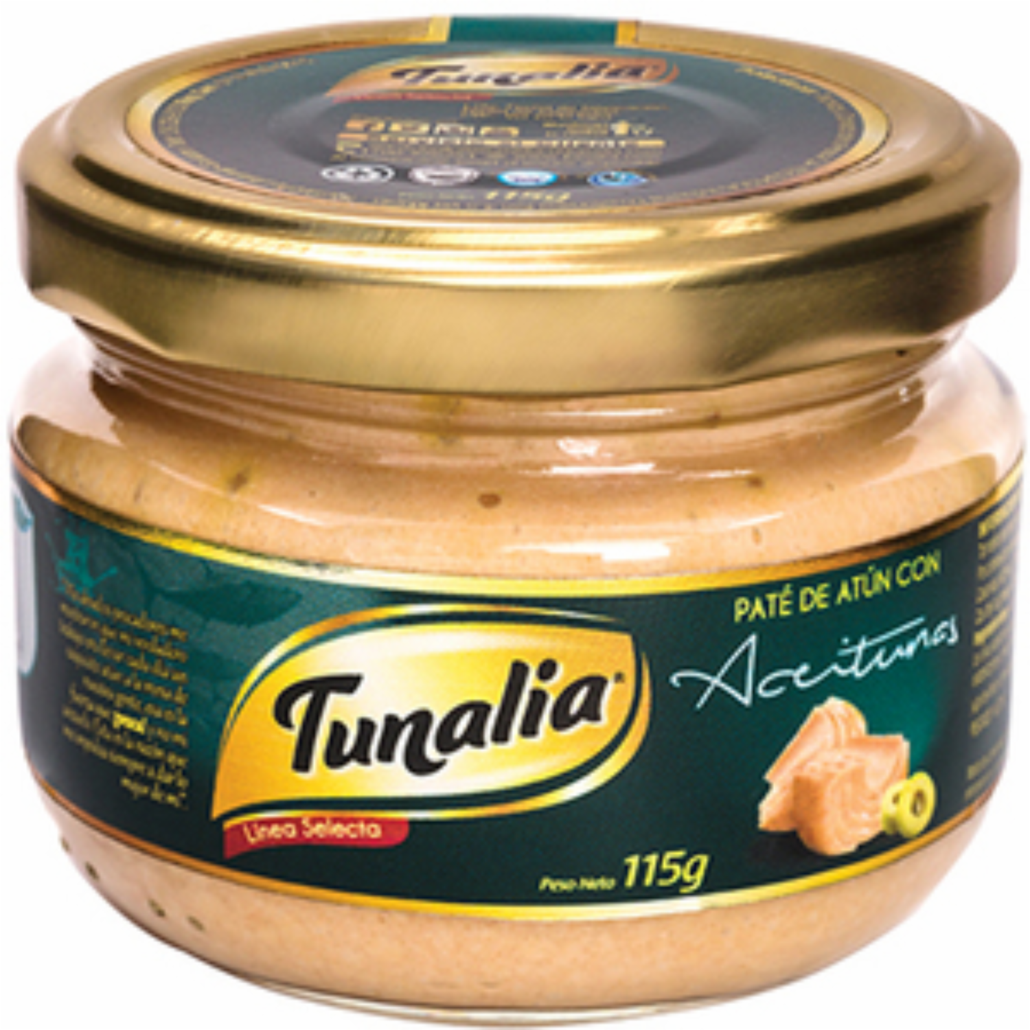 Paté De Atún Con Aceitunas TUNALIA 115 G