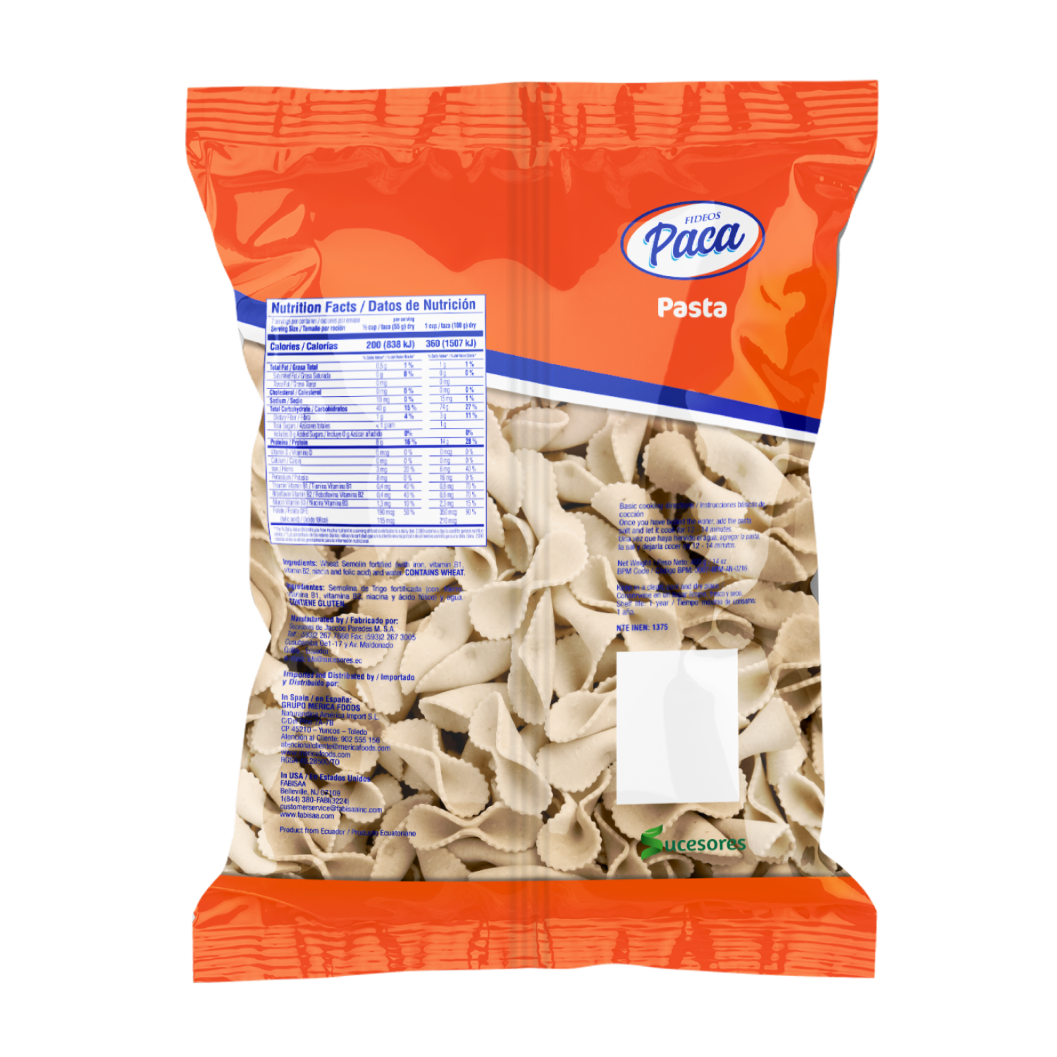 Fideo Lazo Redondo PACA 400 G