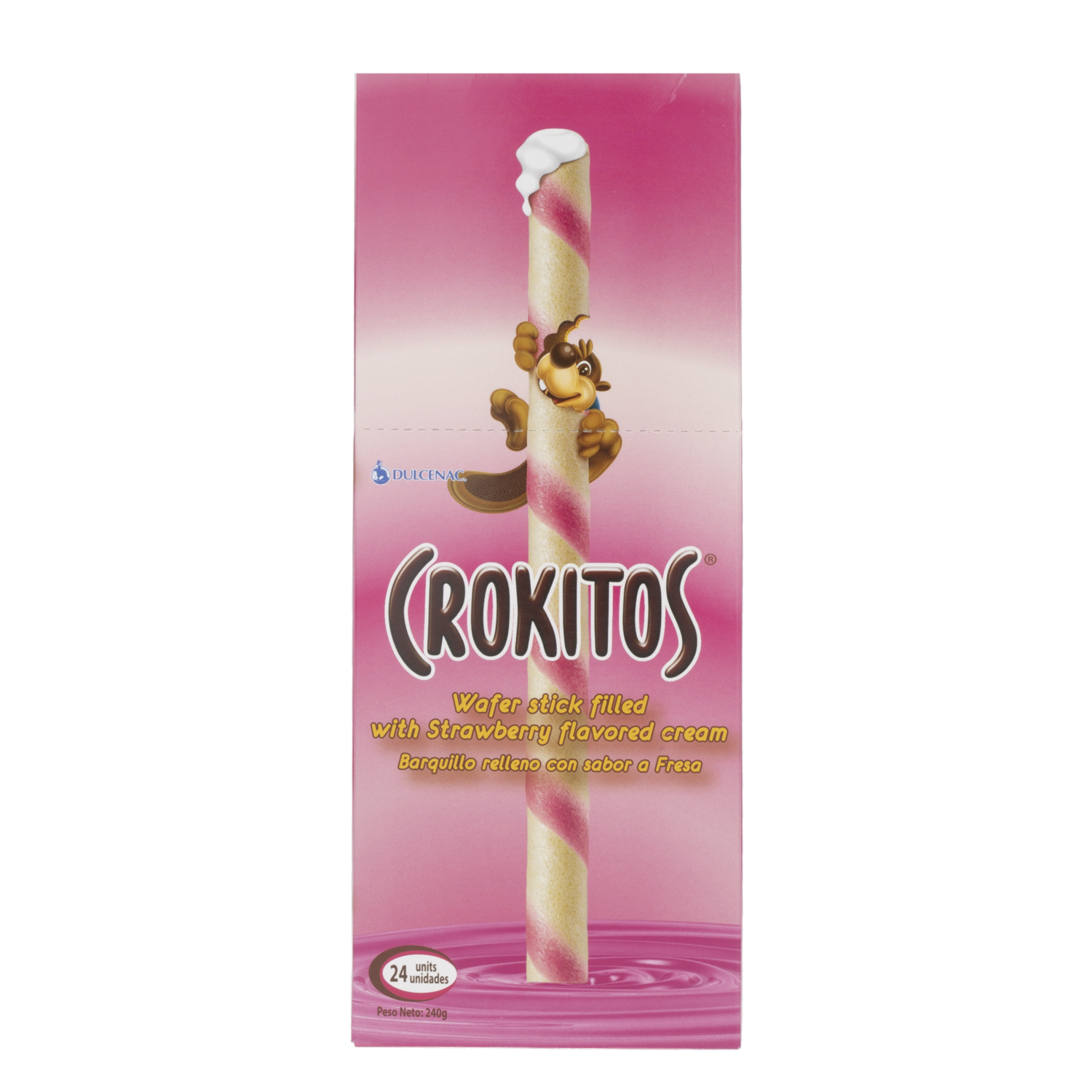 Barquillos De Fresa CROKITOS 240 G