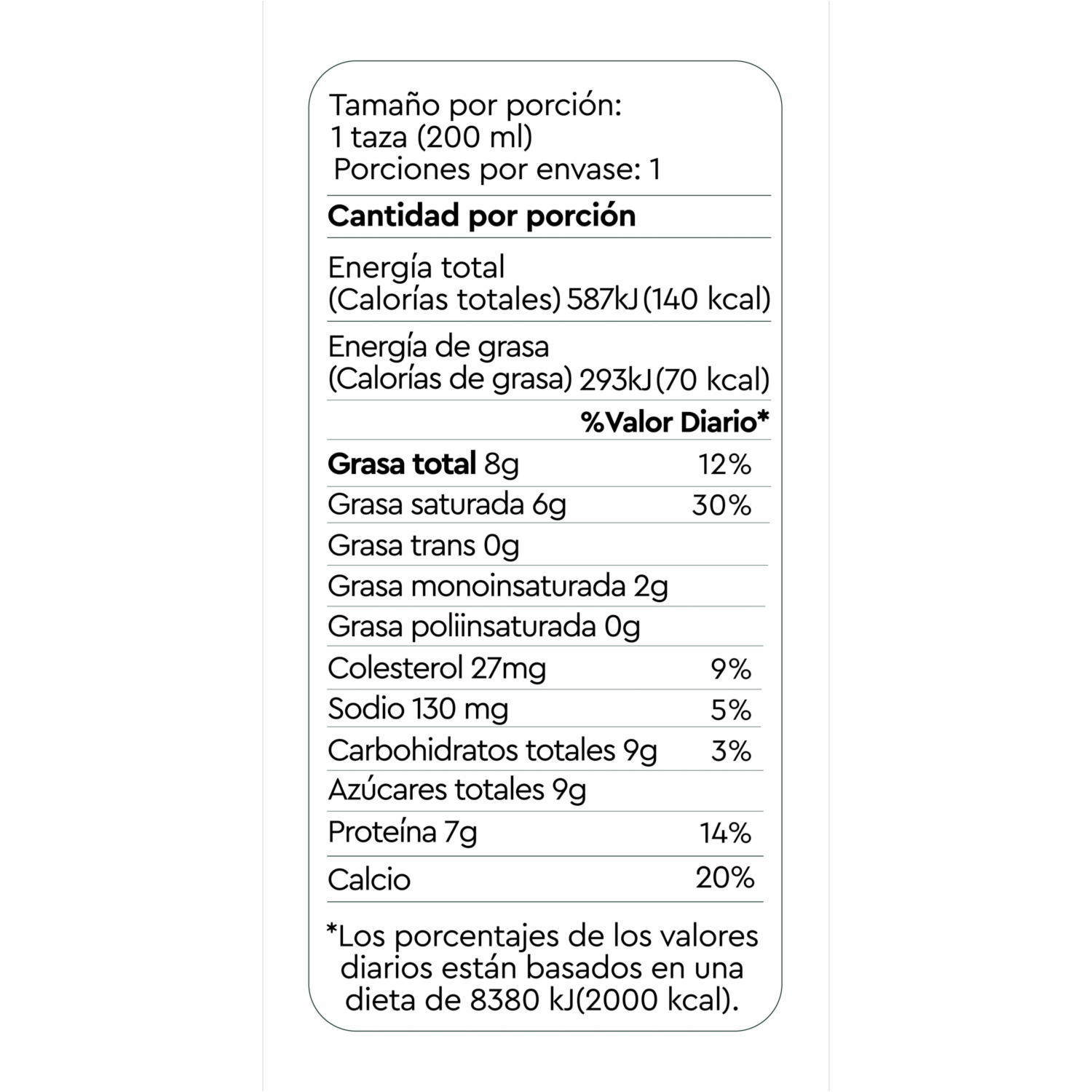 Leche Entera Larga Vida TRÜ 200 ml