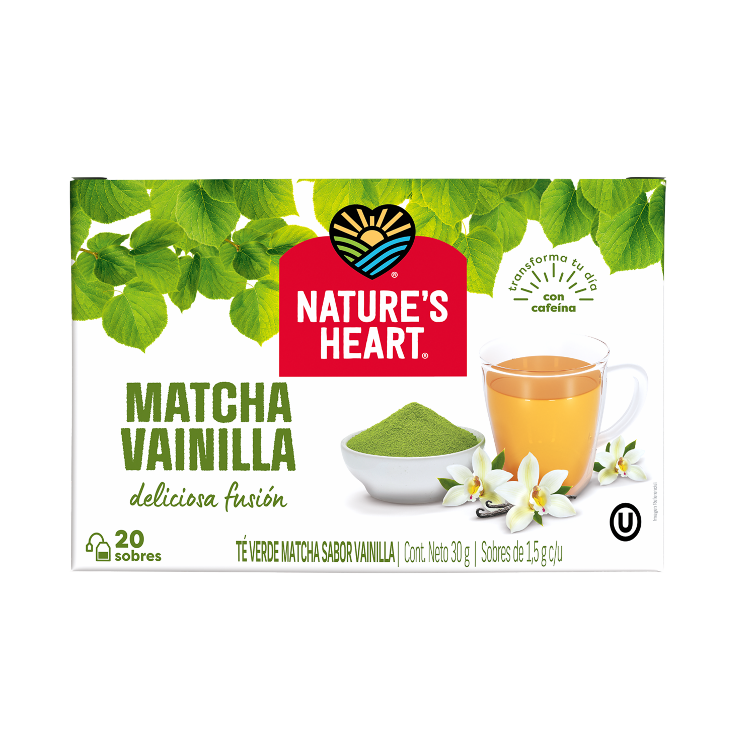 Matcha Vainilla NATURE´S HEART 30  G