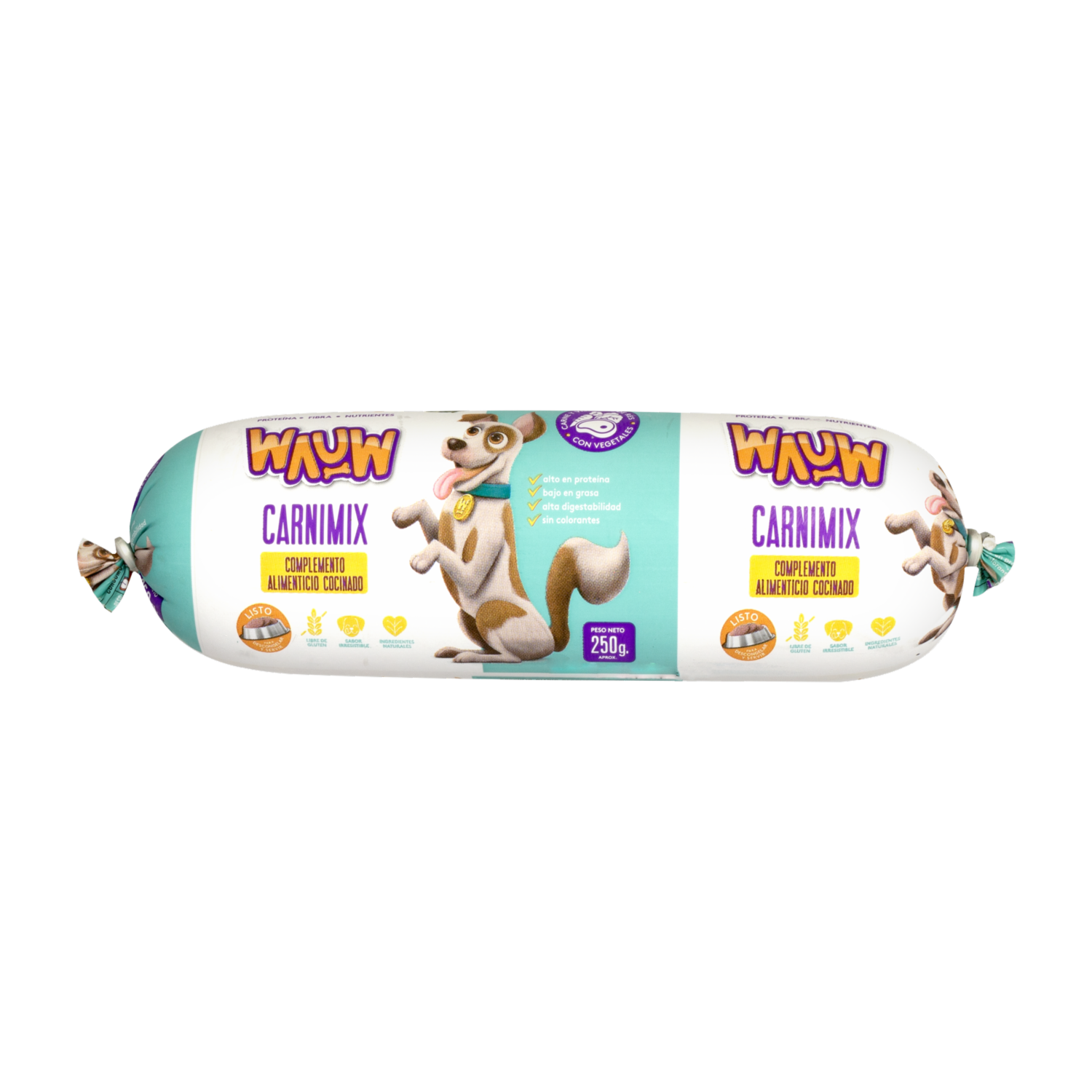 Alimento Para Perros Cocido WAUW 250 G