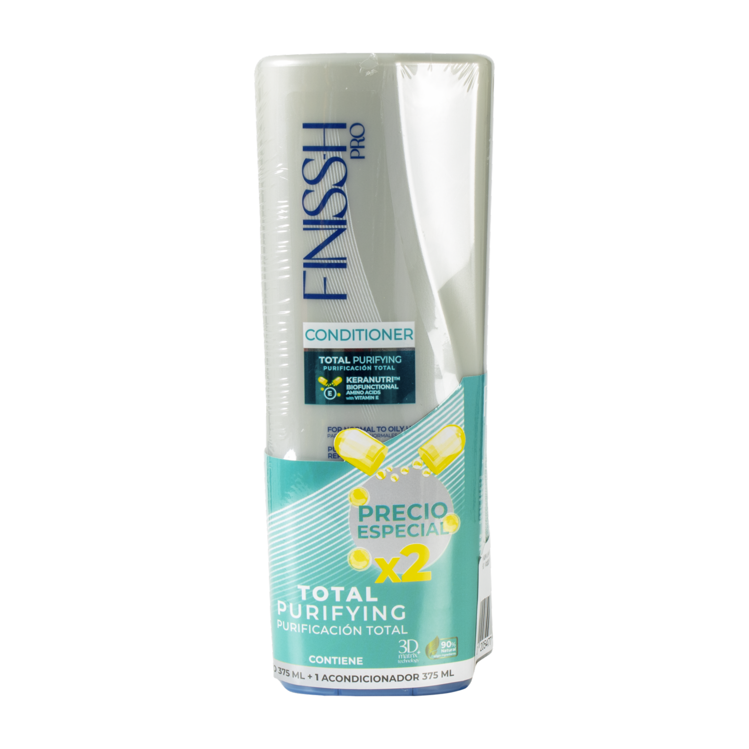 Kit Capilar Shampoo Y Acondicionador Total Purifing FINISSH PRO 700 Ml