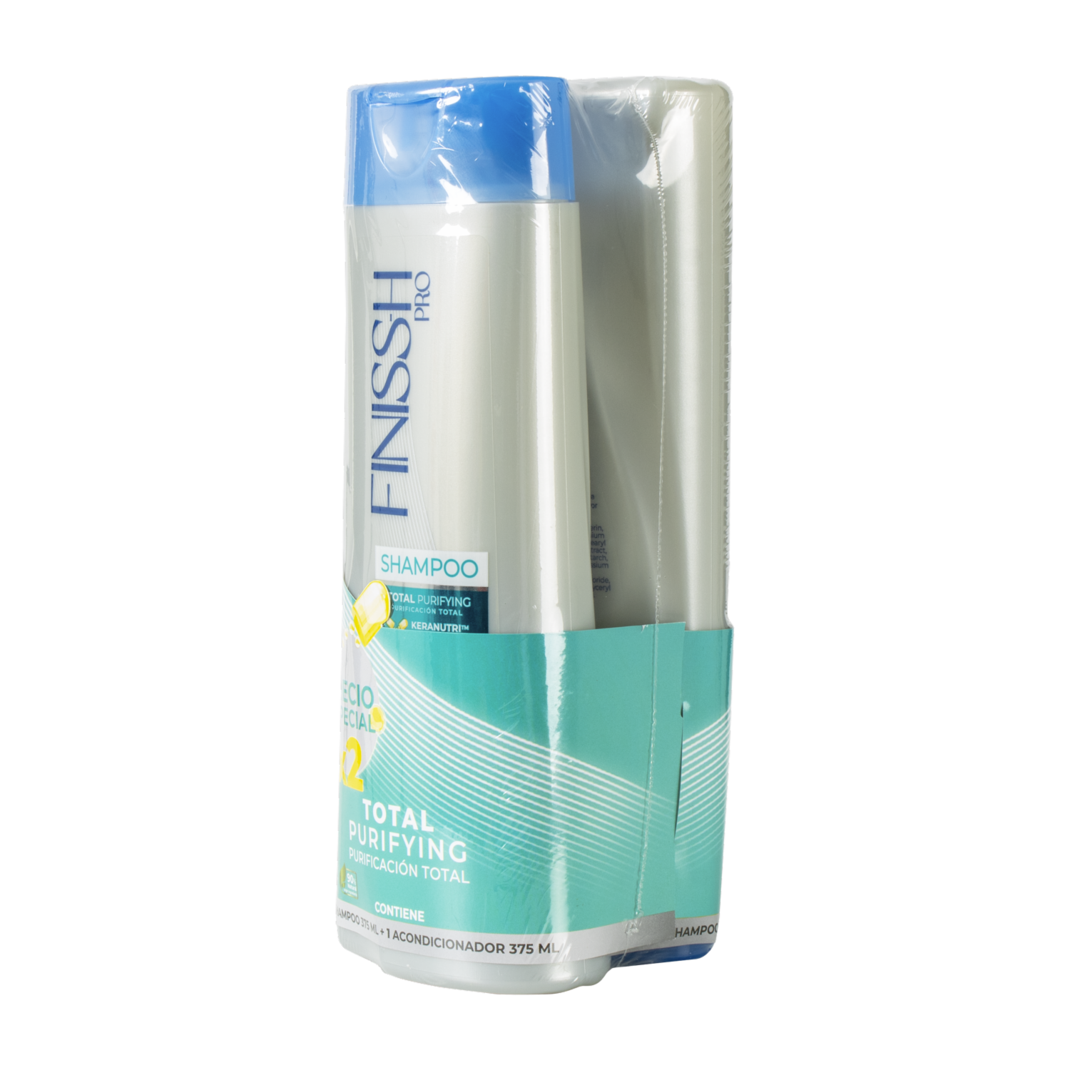 Kit Capilar Shampoo Y Acondicionador Total Purifing FINISSH PRO 700 Ml