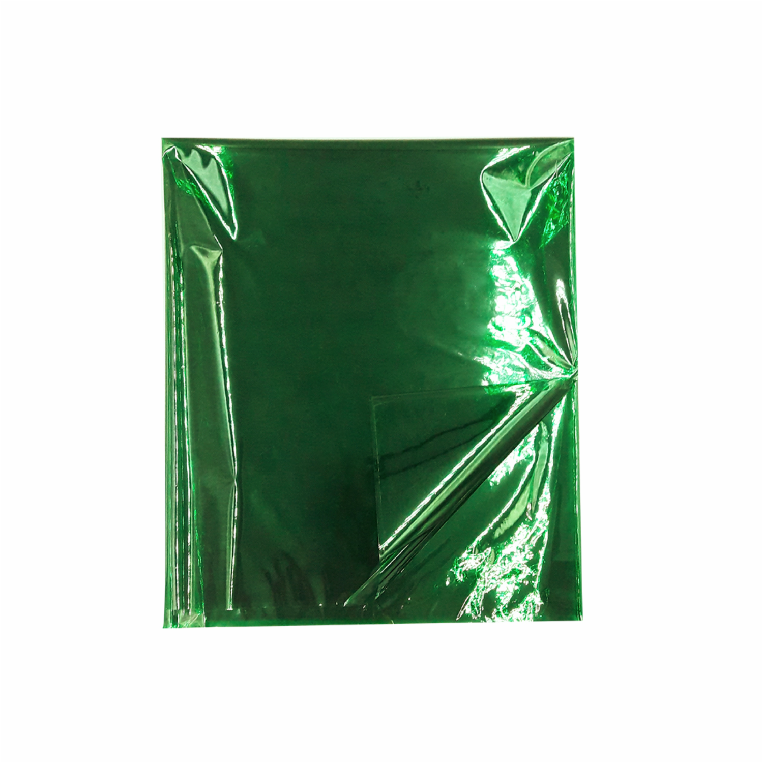 Papel Celofán Color Verde 110Cm x 96Cm OIMI X2 Uds