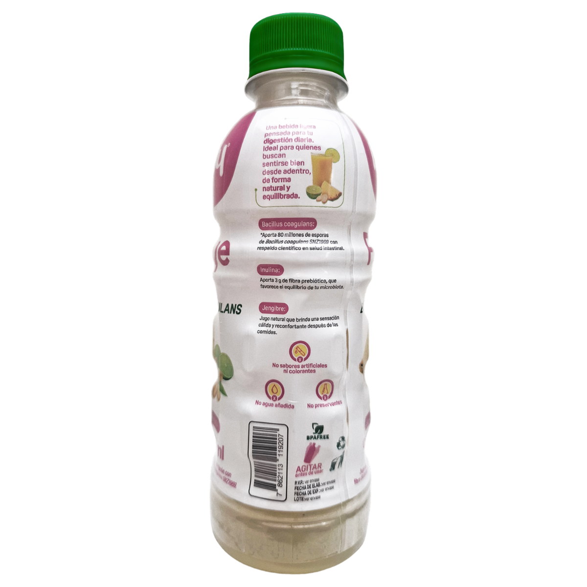 Jugo Funcional De Piña Jengibre Y Limón Fluye D’HOY 240 Ml