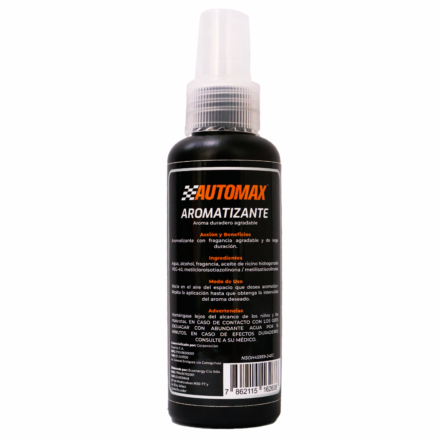 Ambiental Para Auto Aromatizante Fresa AUTOMAX 120 Ml