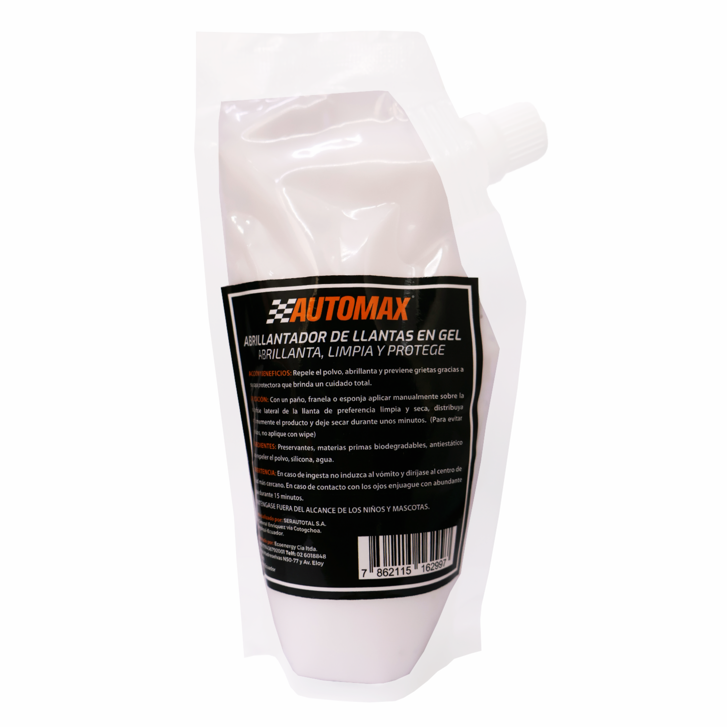 Abrillantador De Llantas En Gel AUTOMAX 200 Ml