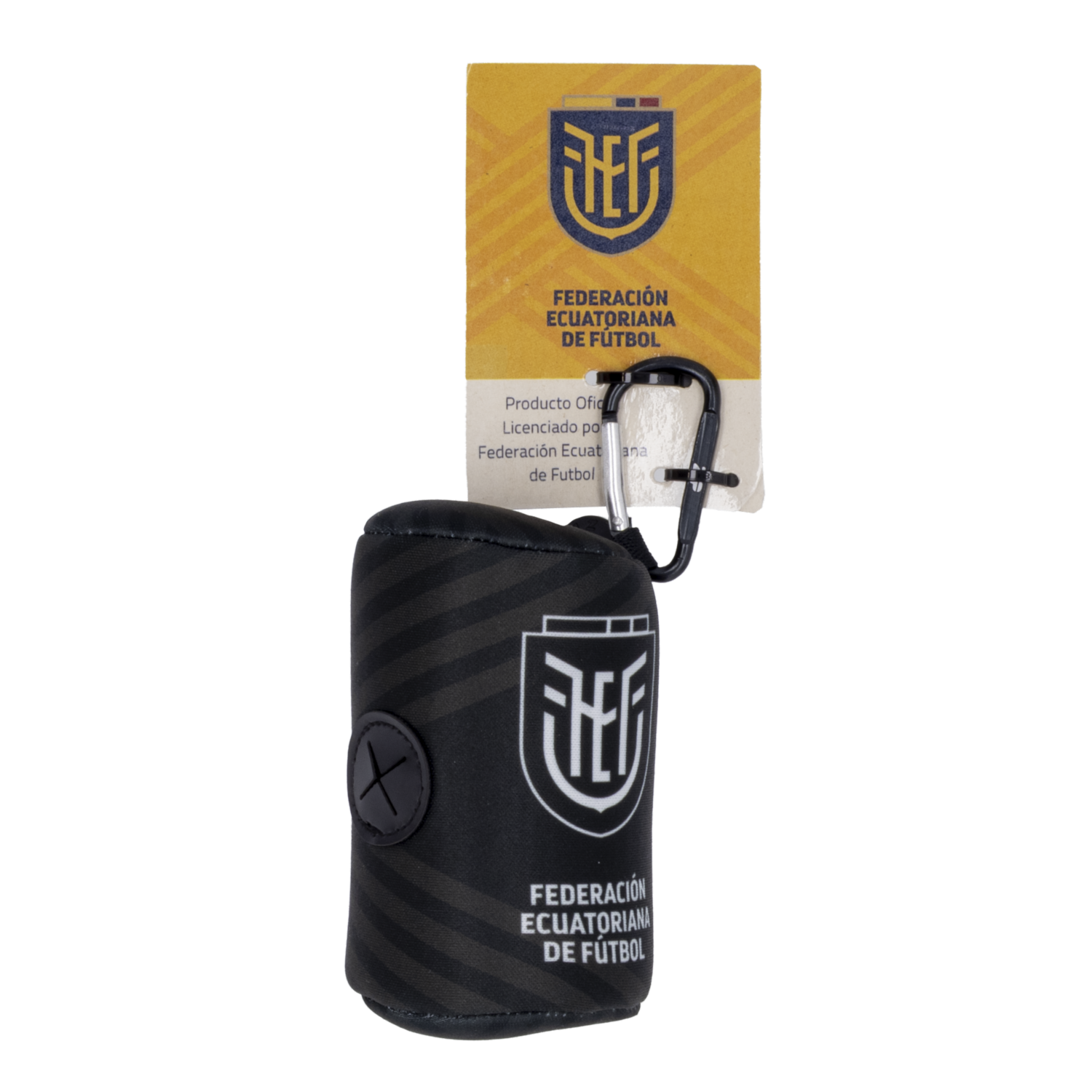 Dispensador De Bolsas Hincha Ecuador Futbolero Negro FEF