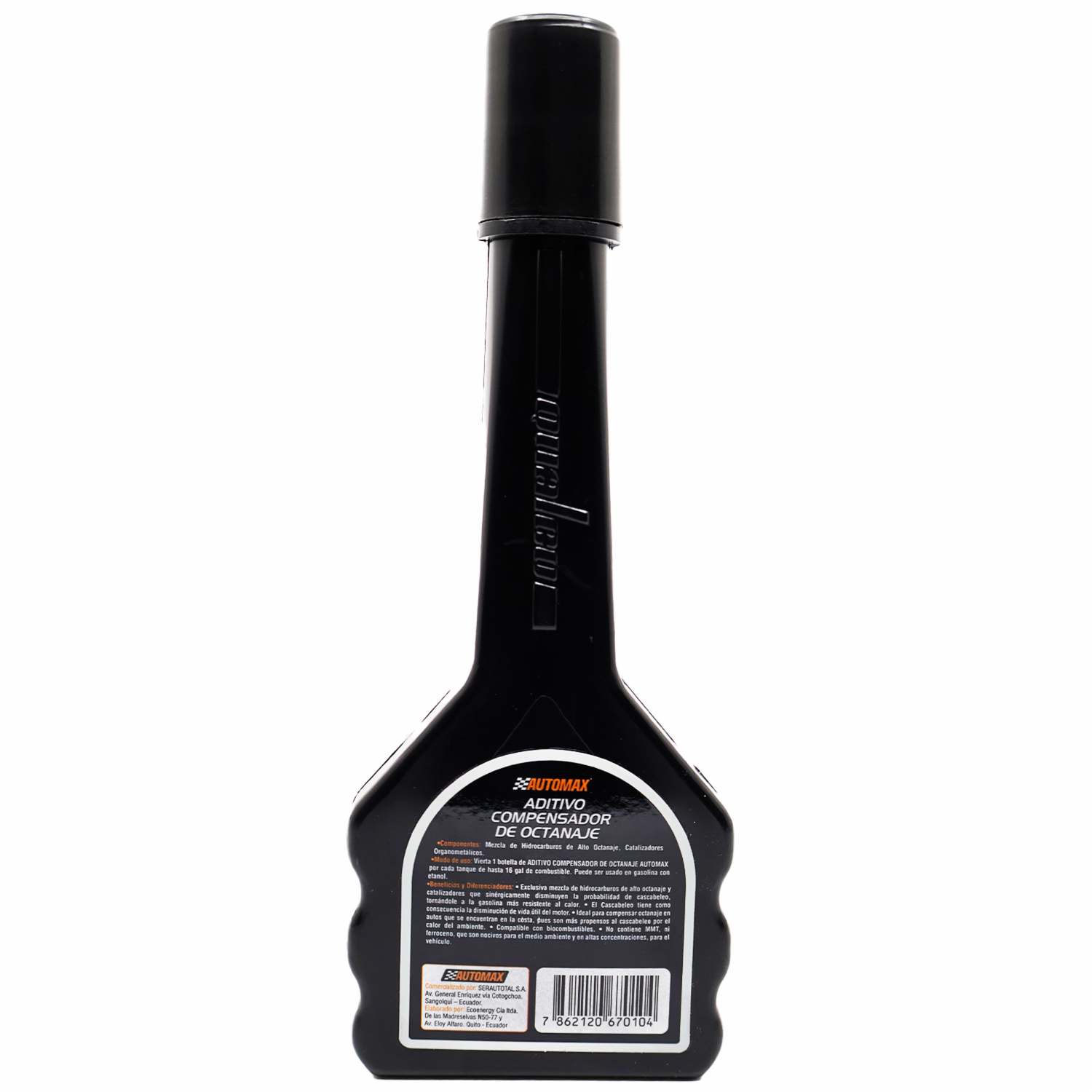 Aditivo Para Gasolina Compensador De Octanaje Y Combustión AUTOMAX 125 Ml
