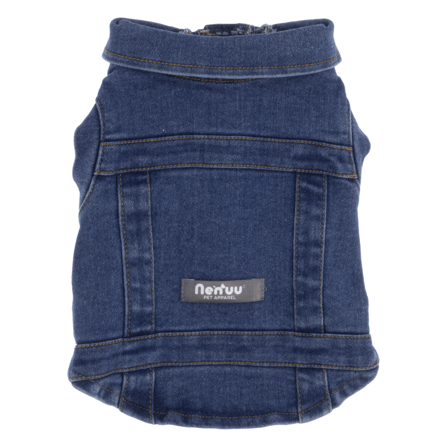 Chaleco Para Perro Diseño Denim NENUU Talla Extra Pequeño