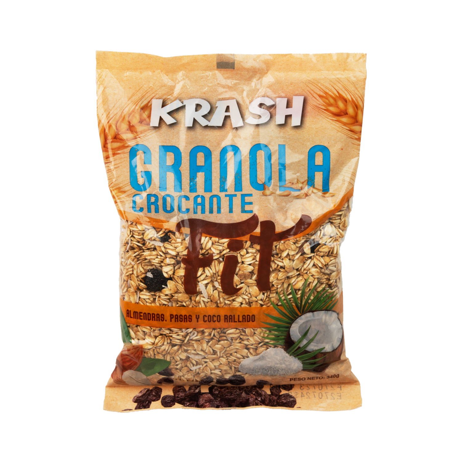 Granola Crocante Fit KRASH 340 G