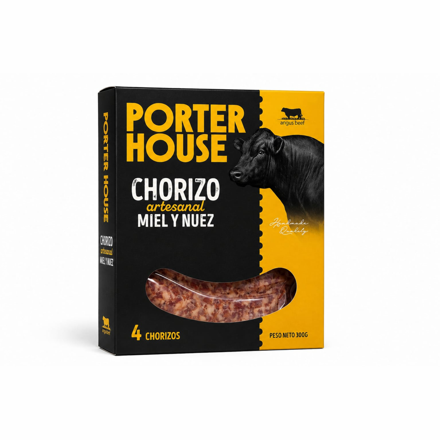 Chorizo Miel Y Nuez PORTERHOUSE X4 Uds