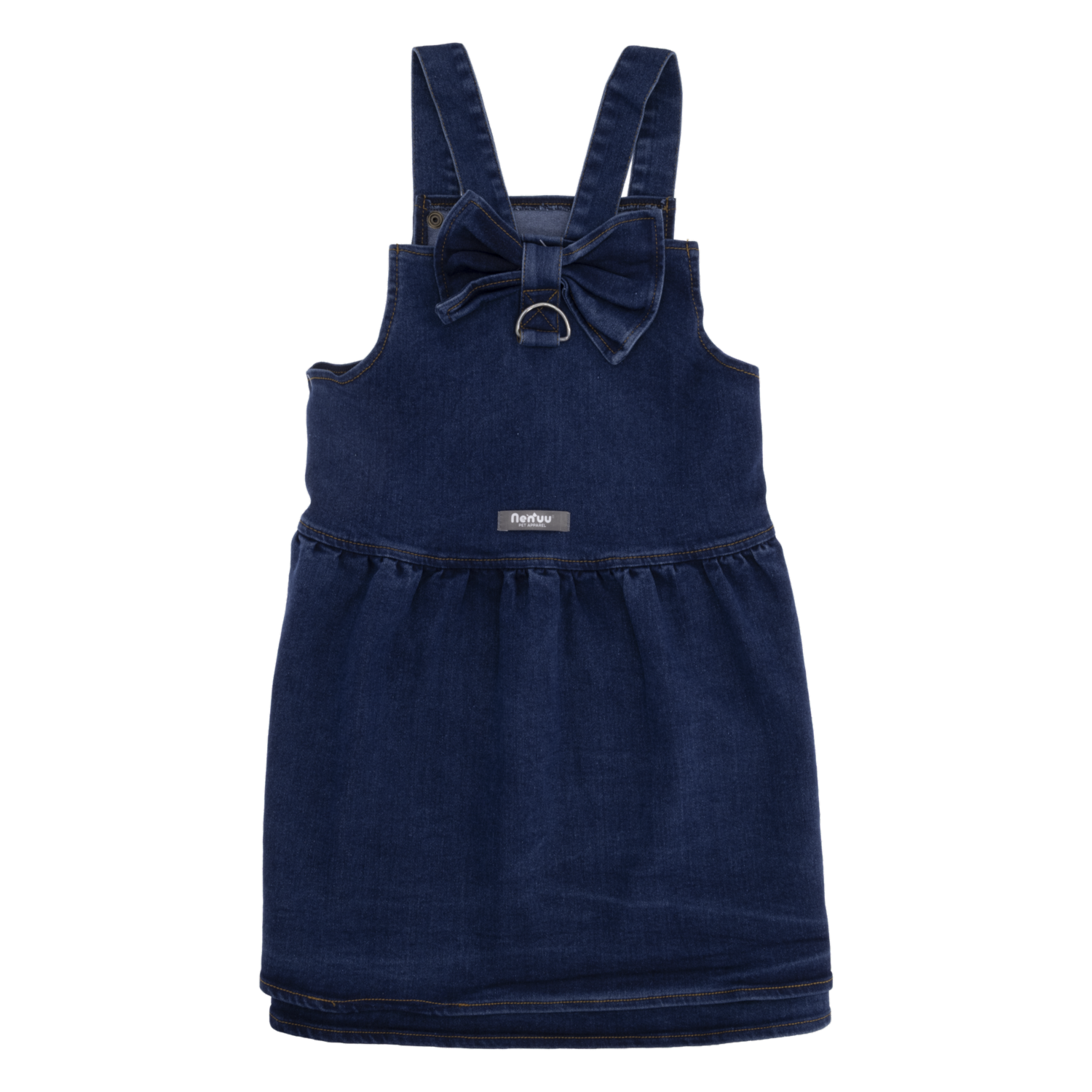 Vestido Para Perro Denim Hembra NENUU Talla Extra Extra Grande