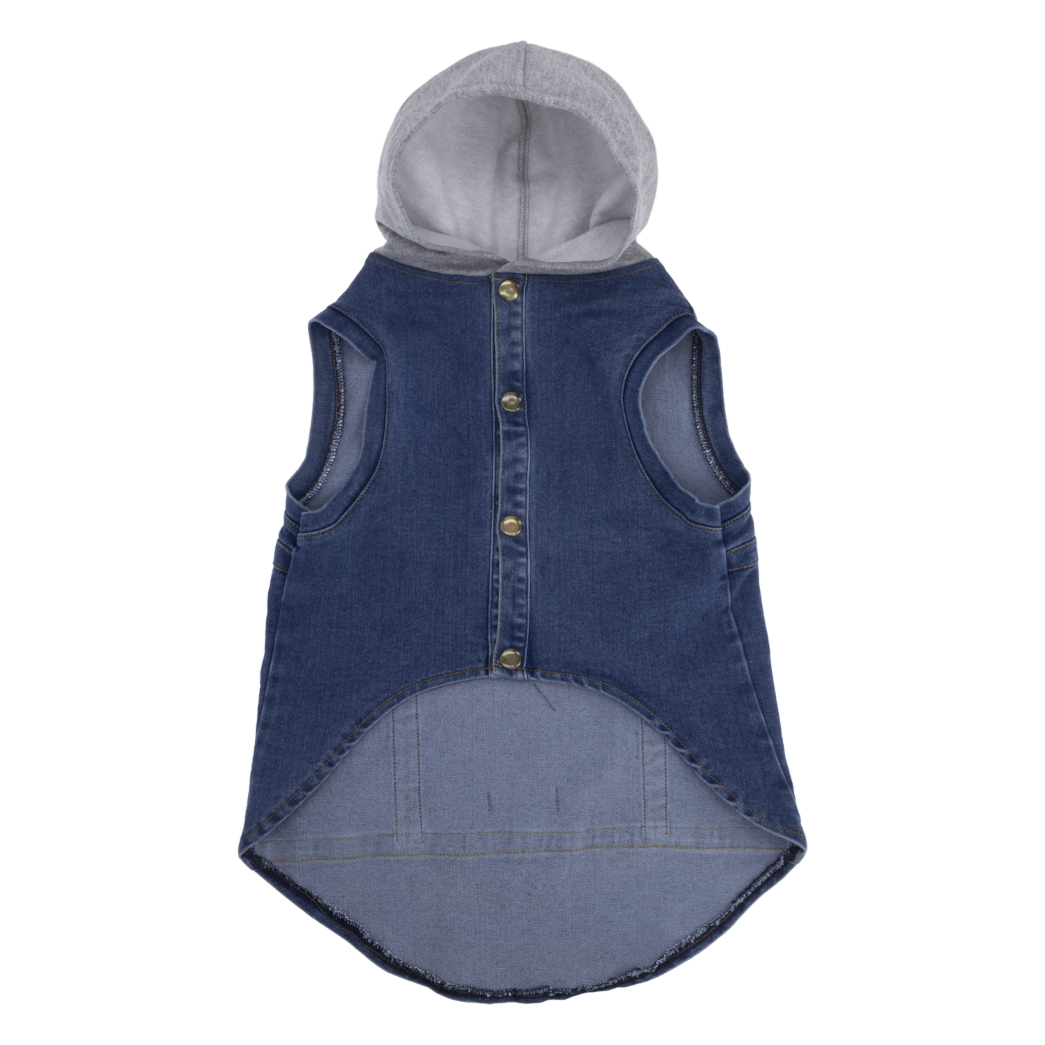 Chaleco Para Perro Diseño Con Capucha Denim NENUU 3XG