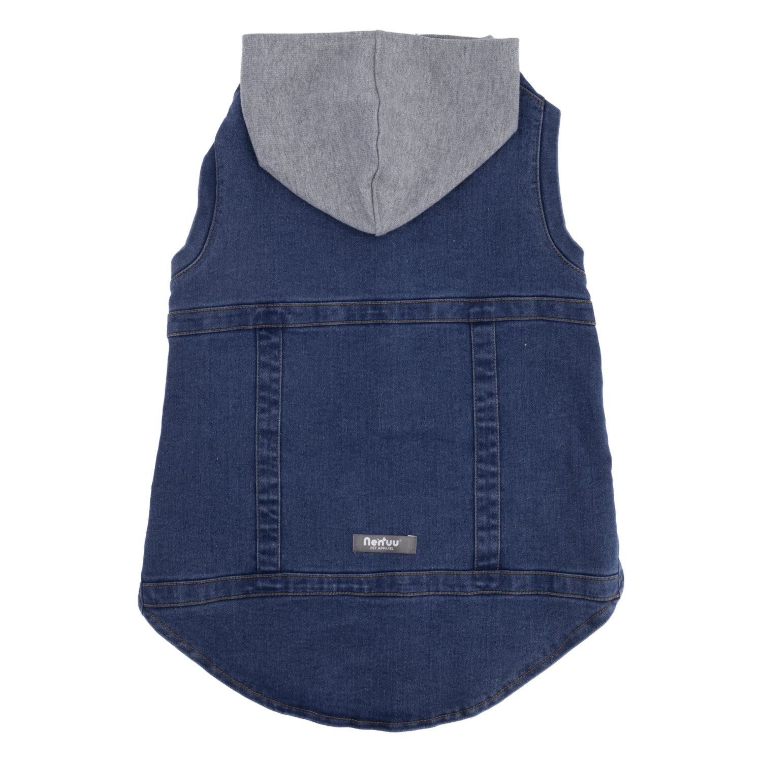 Chaleco Para Perro Diseño Con Capucha Denim NENUU 3XG