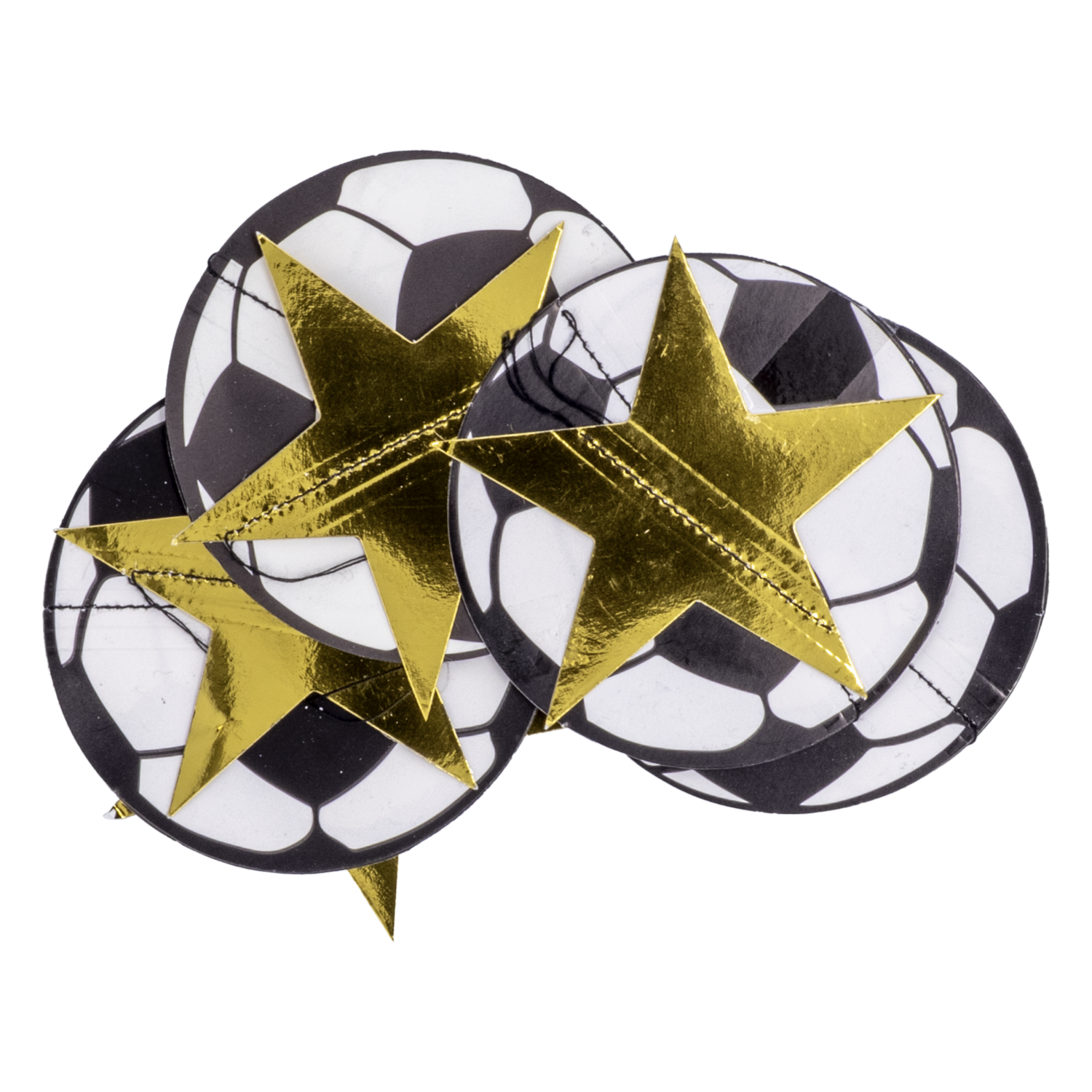 Cortina Diseño Estrella Y Balones DENVER 1,2 M