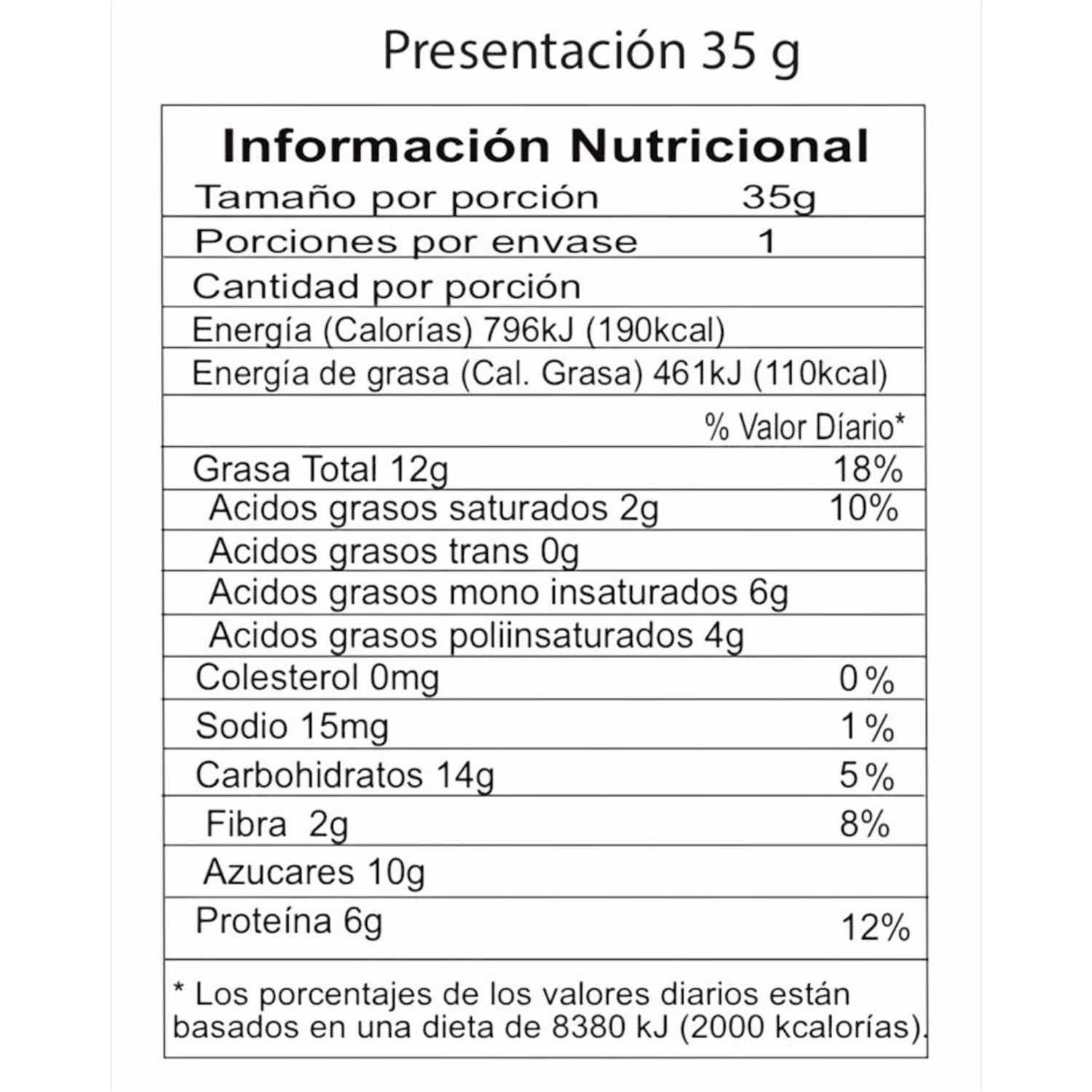 Mix Frutos Secos Almendra Arándano Y Cashew PAQUI GOURMET 35 G