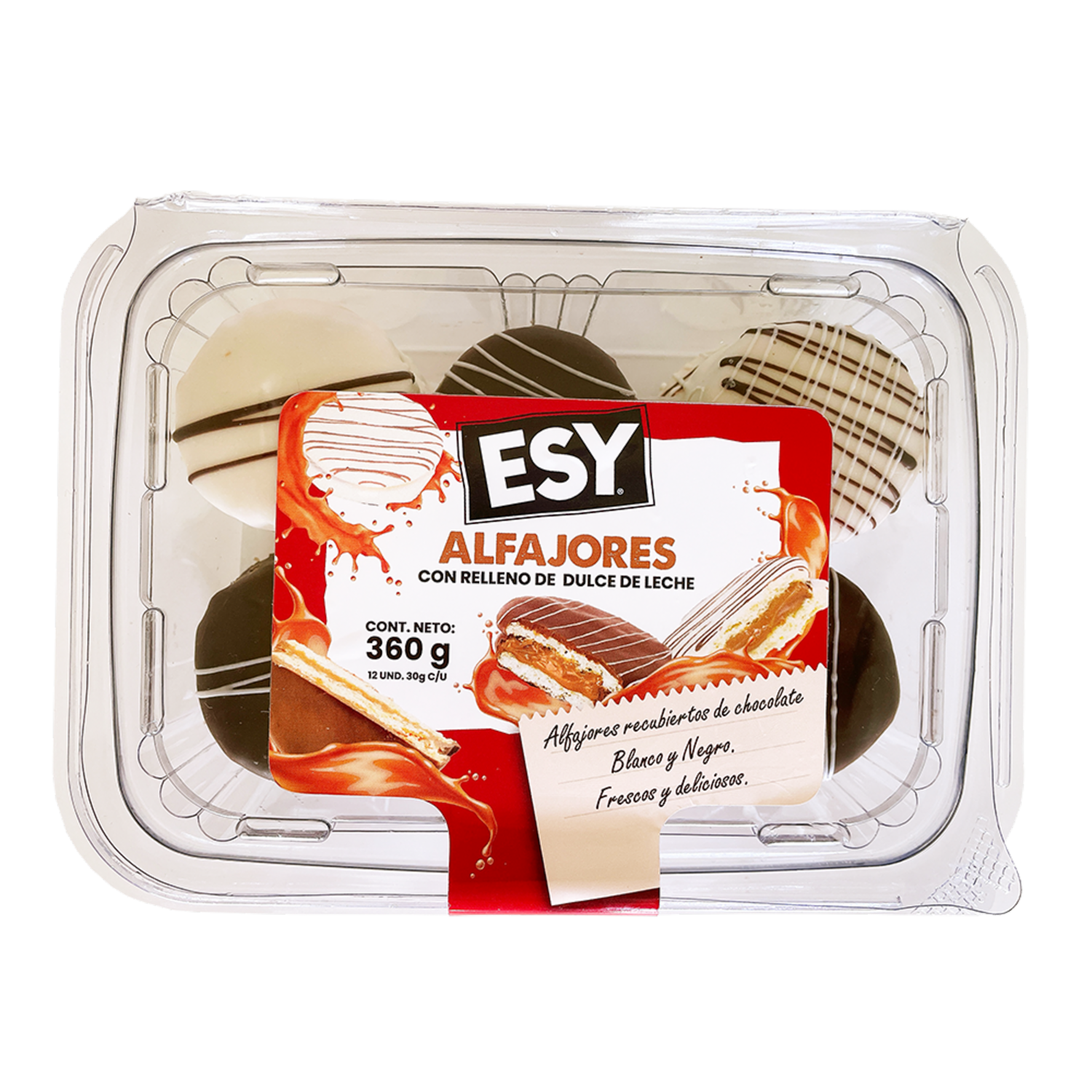 Alfajor Chocolate Mixto ESY 360 G