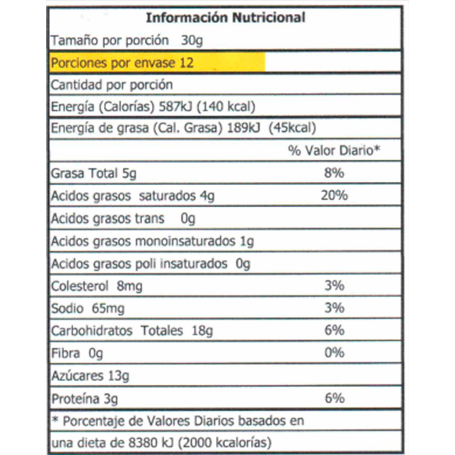 Alfajor Chocolate Mixto ESY 360 G