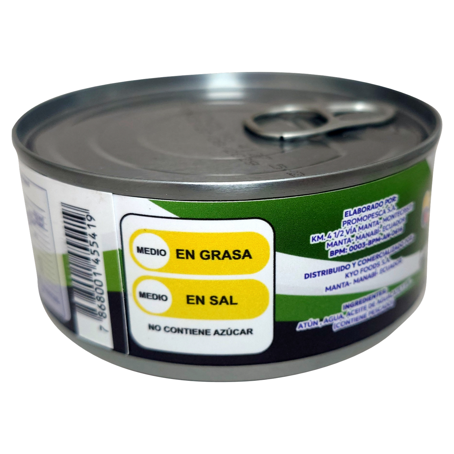 Lomitos De Atún Con Aceite De Aguacate KYO FOODS 160 G