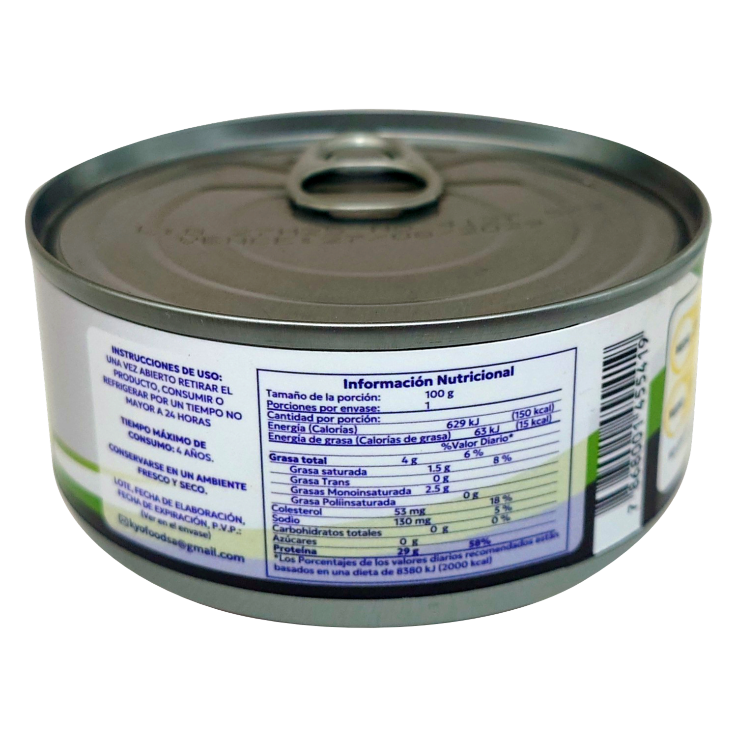 Lomitos De Atún Con Aceite De Aguacate KYO FOODS 160 G