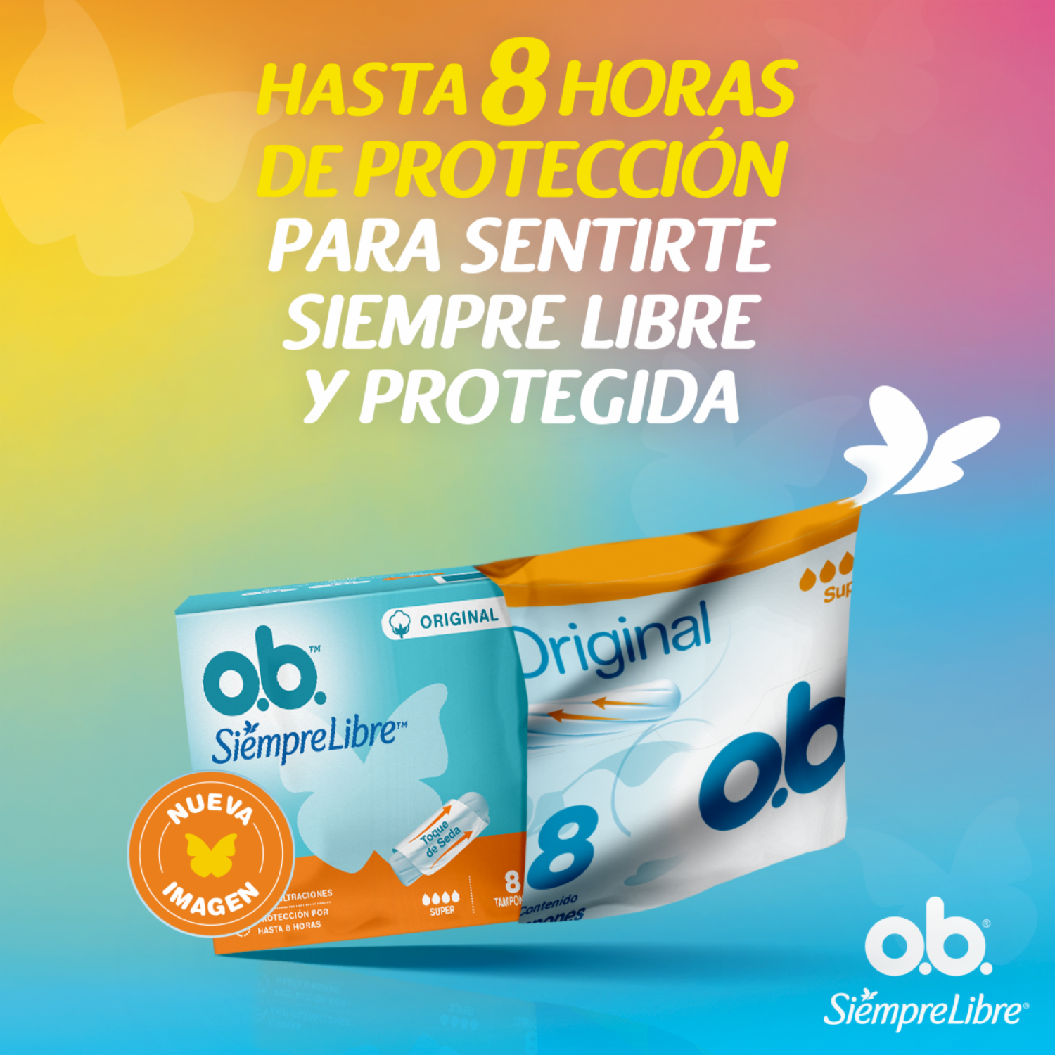 Tampón Original Súper O.B. 8 U