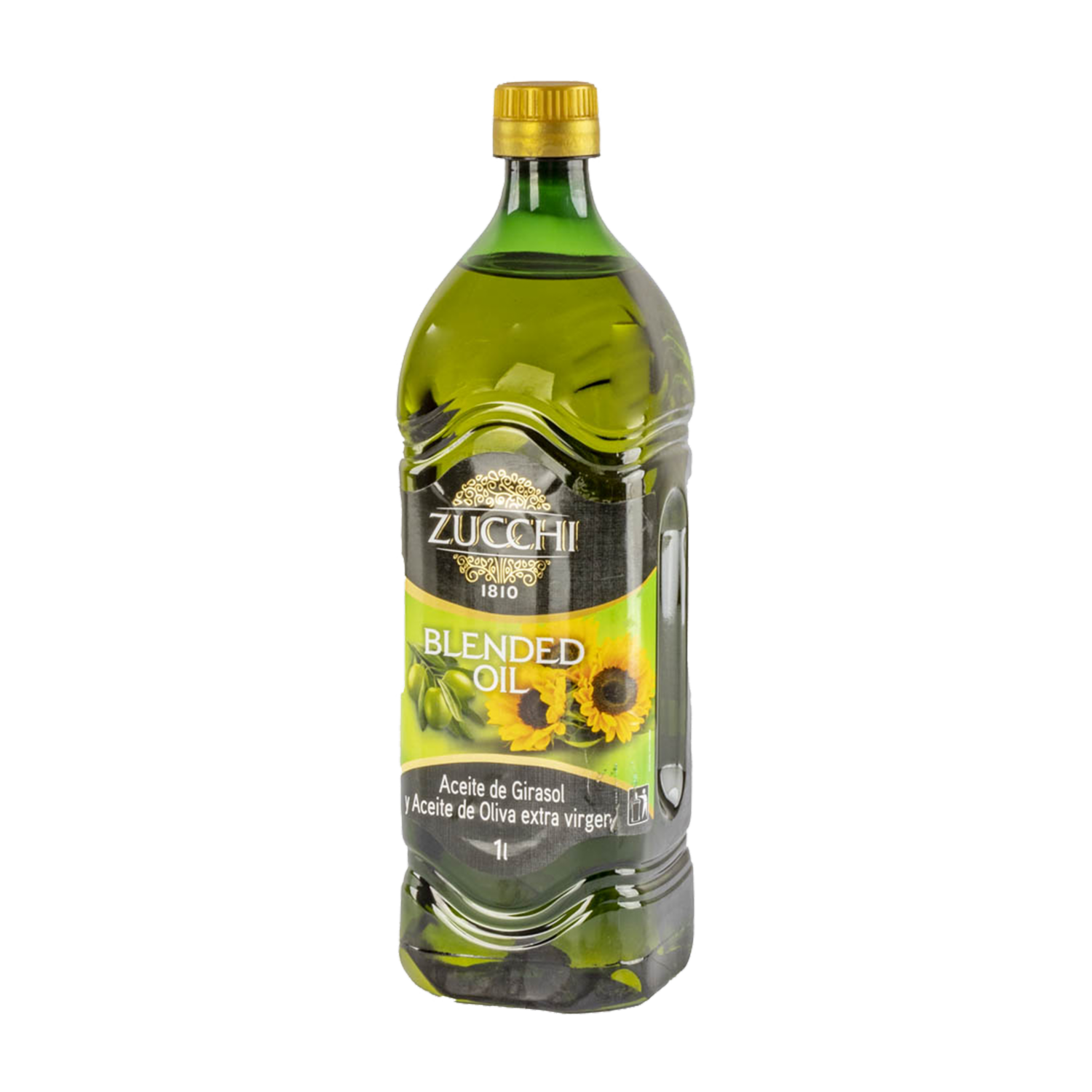 Aceite Girasol Y Oliva Extra Virgen ZUCCHI 1 000 ml