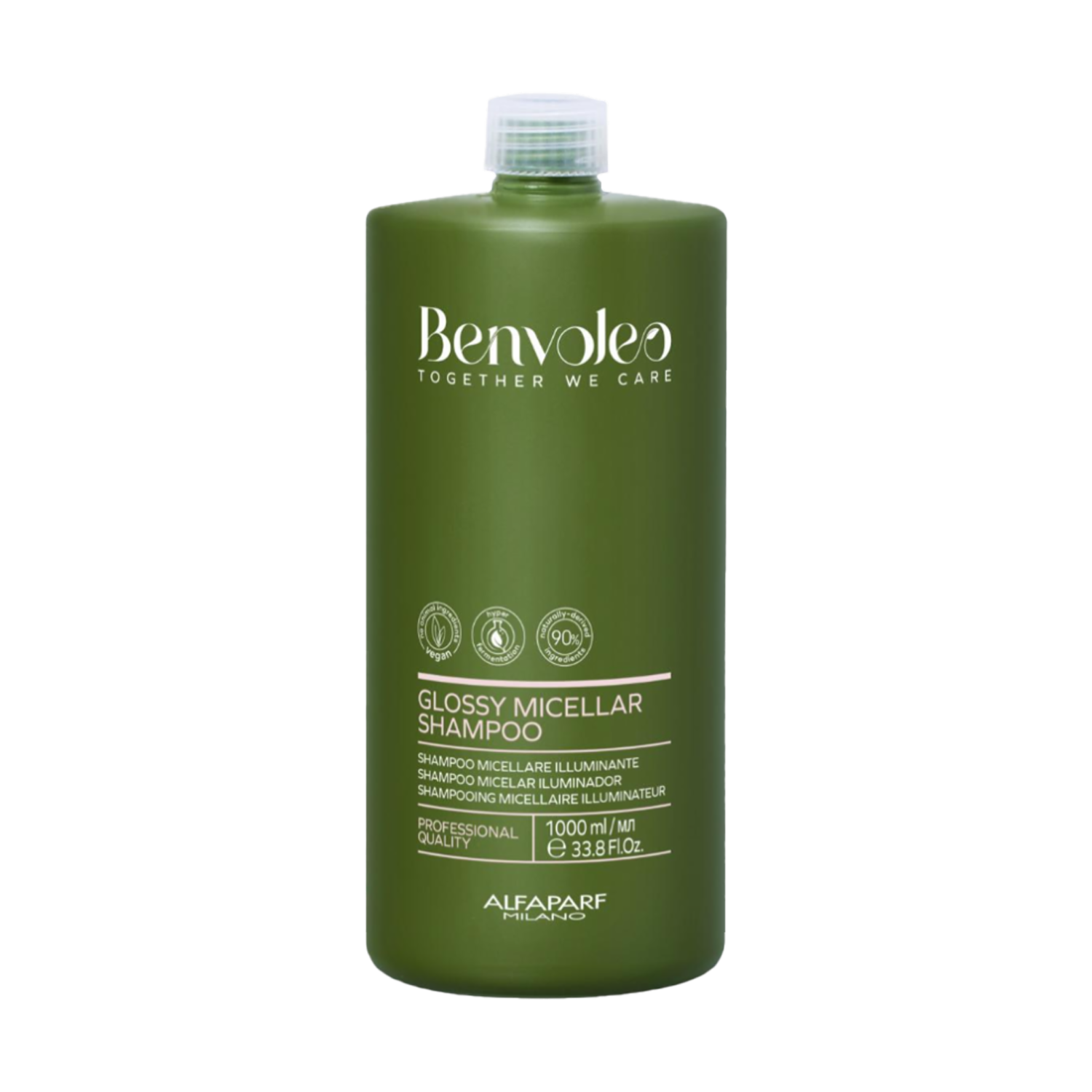 Shampoo De Cabello Micellar Iluminador BENVOLEO 1000 Ml