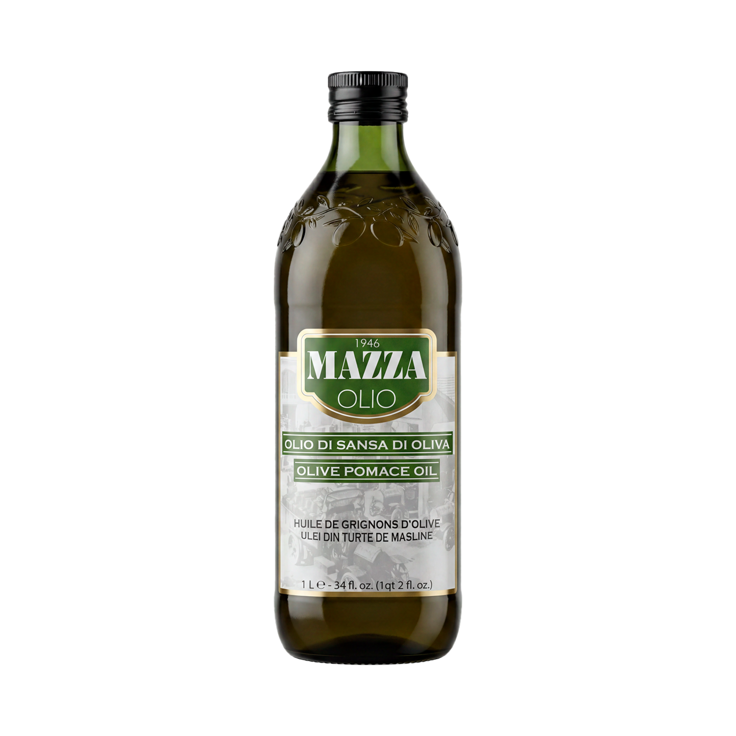 Aceite De Orujo De Oliva Mezcla MAZZA 1000 Ml