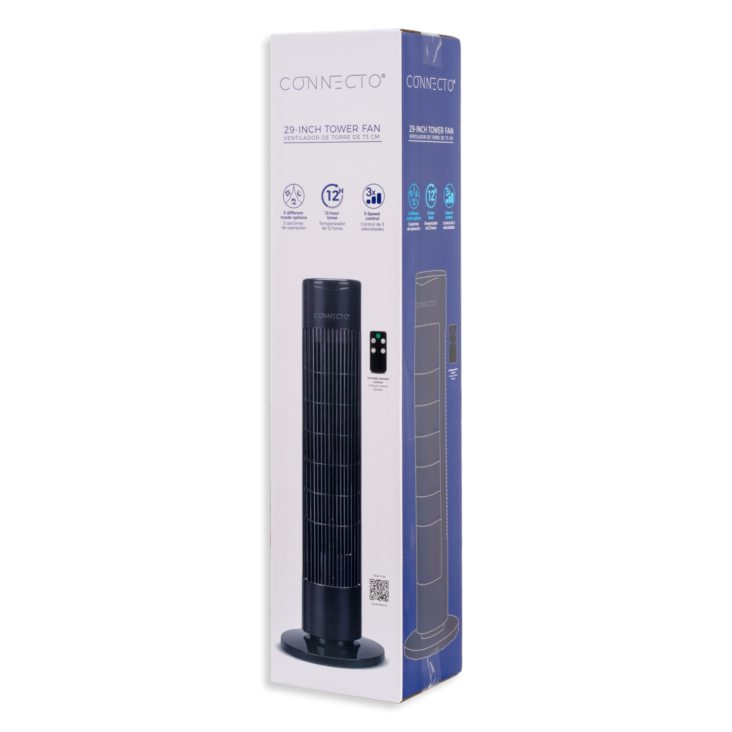 Ventilador De Torre CONNECTO CVT-012B