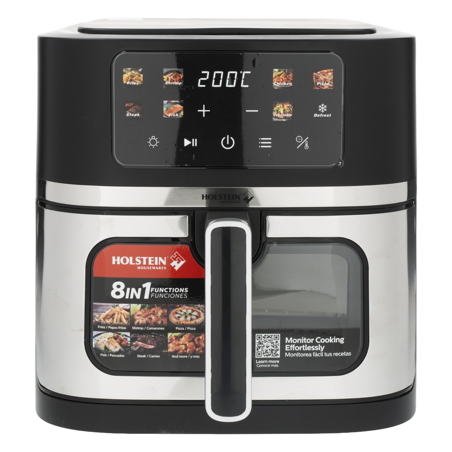 Air Fryer 8 En 1 HOLSTEIN 8 Litros
