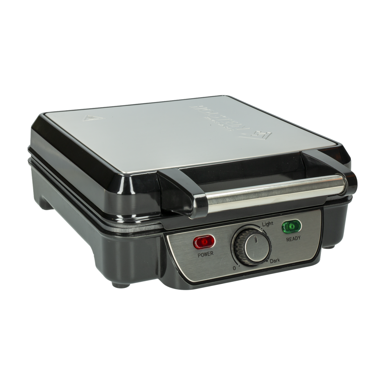 Wafflera Electrica Para Panes Belgas HH-09037020B HOLSTEIN 4 Rebanadas