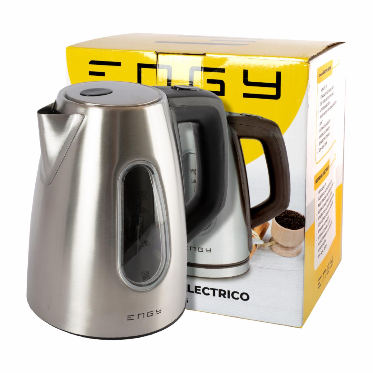 Hervidor De Agua De 1.7 Litros Modelo T-905 ENGY 1200 Watts