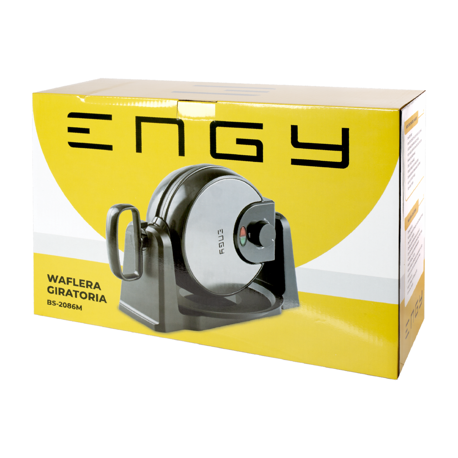 Waflera Rotadora Modelo Bs-2086M ENGY 1080 Watts