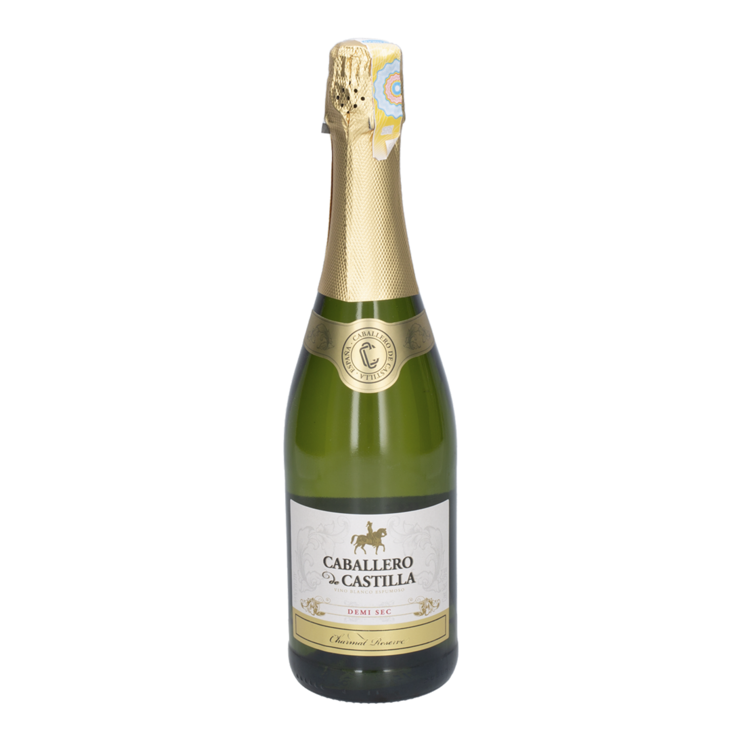 Vino Blanco Espumoso Demi Sec CABALLERO DE CASTILLA 750 Ml