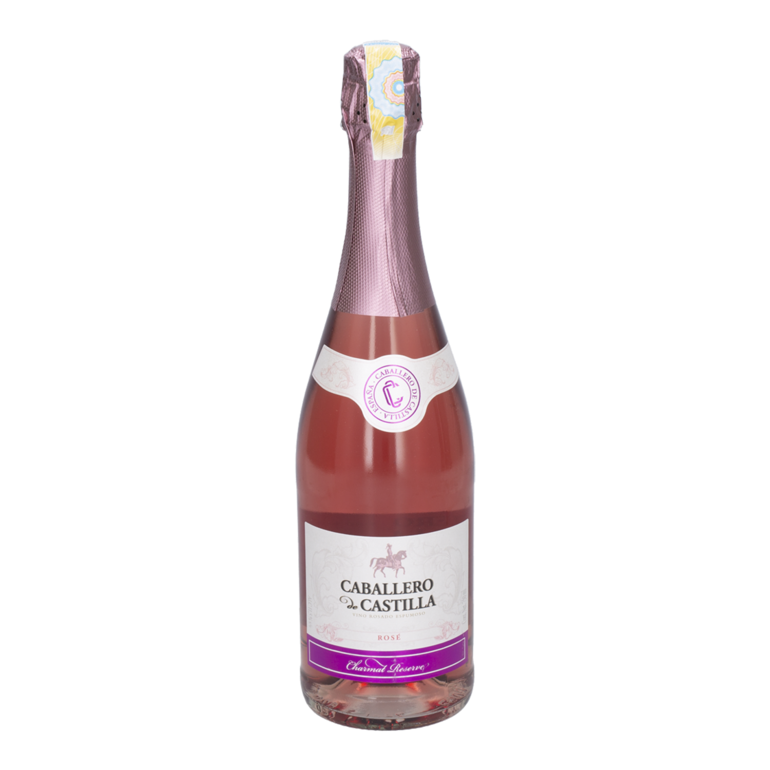Vino Rosado Espumoso CABALLERO DE CASTILLA 750 Ml