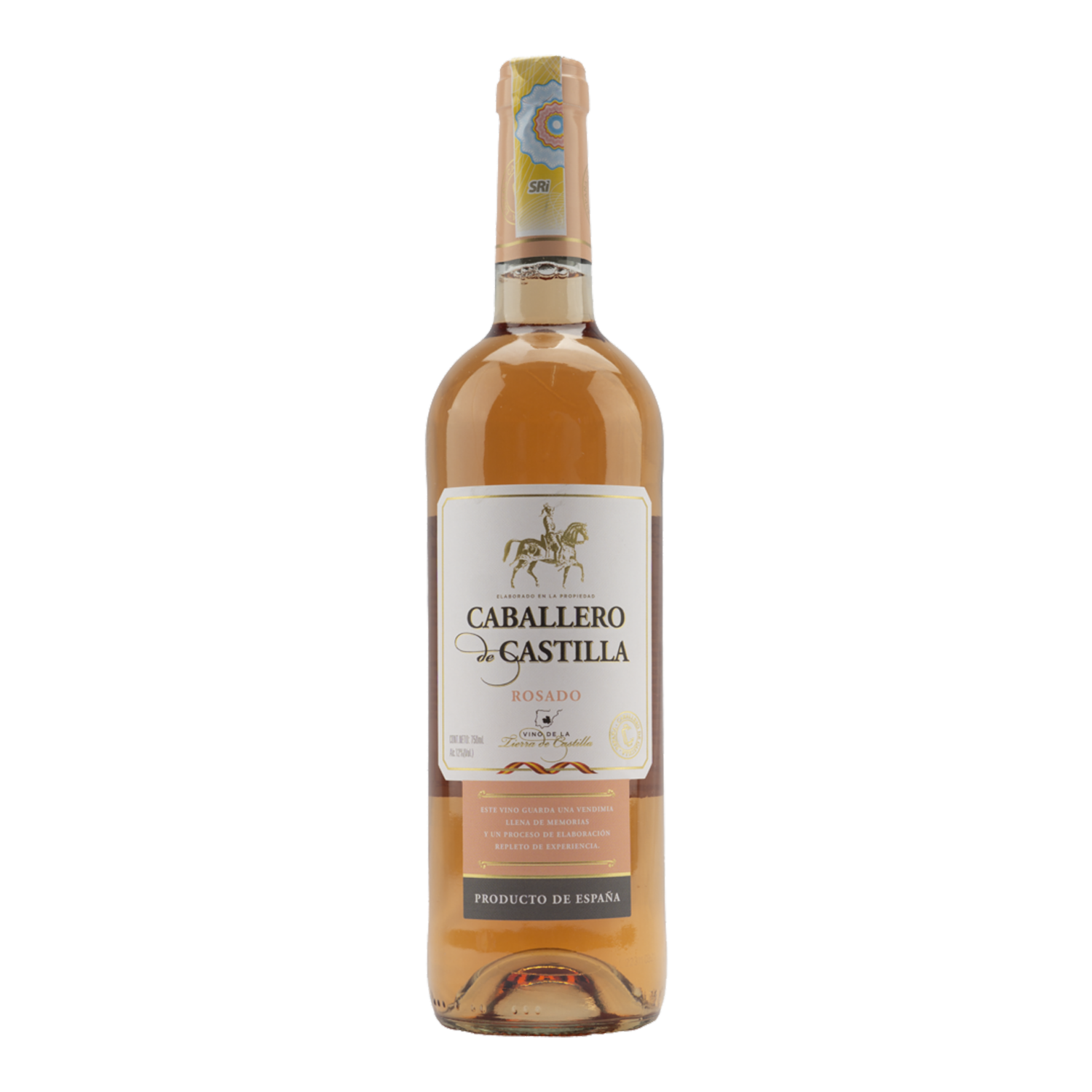 Vino Rosado Rosado CABALLERO DE CASTILLA 750 Ml