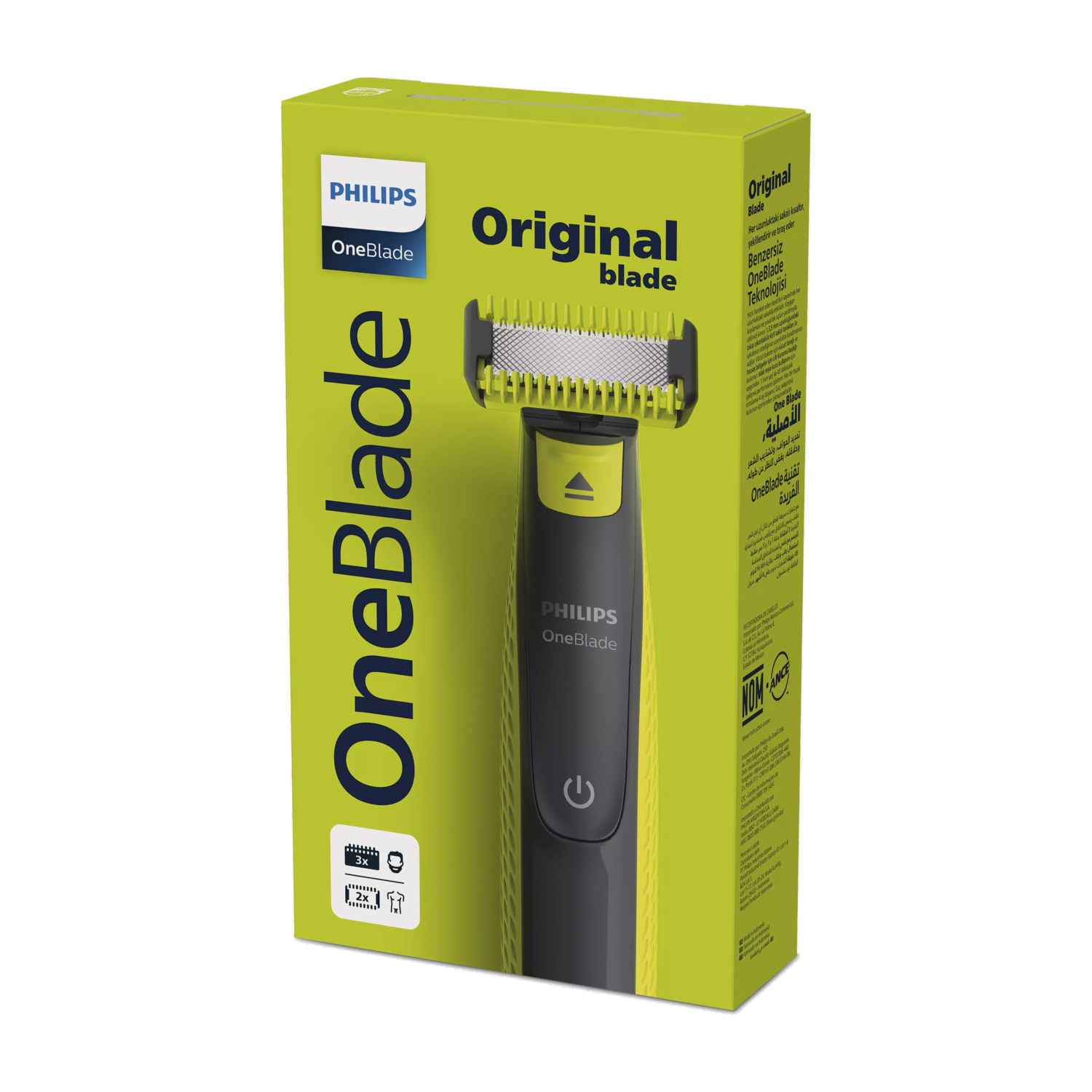 Recortador De Vello Corporal One Balde Moldea Y Afeita Modelo Qp2824/10 PHILIPS 110v