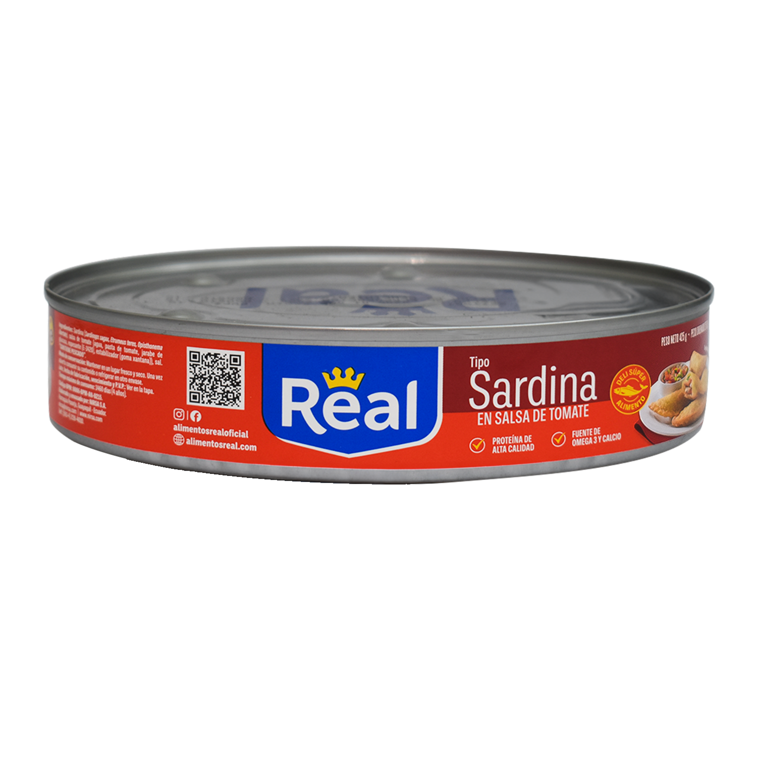 Sardina En Salsa De Tomate REAL 425 G