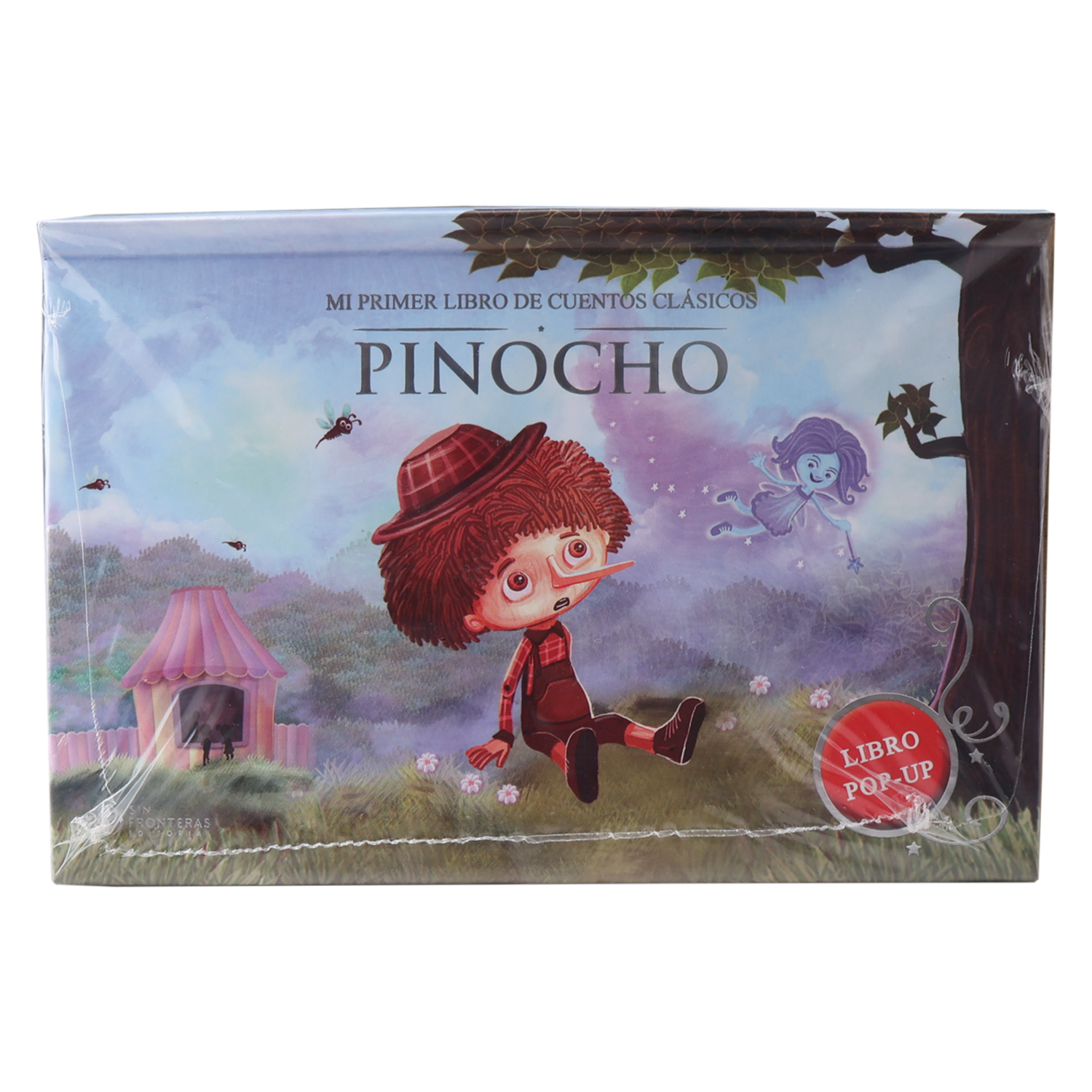 Libro Pop Up Clasico Pinocho SIN FRONTERAS 15 Páginas