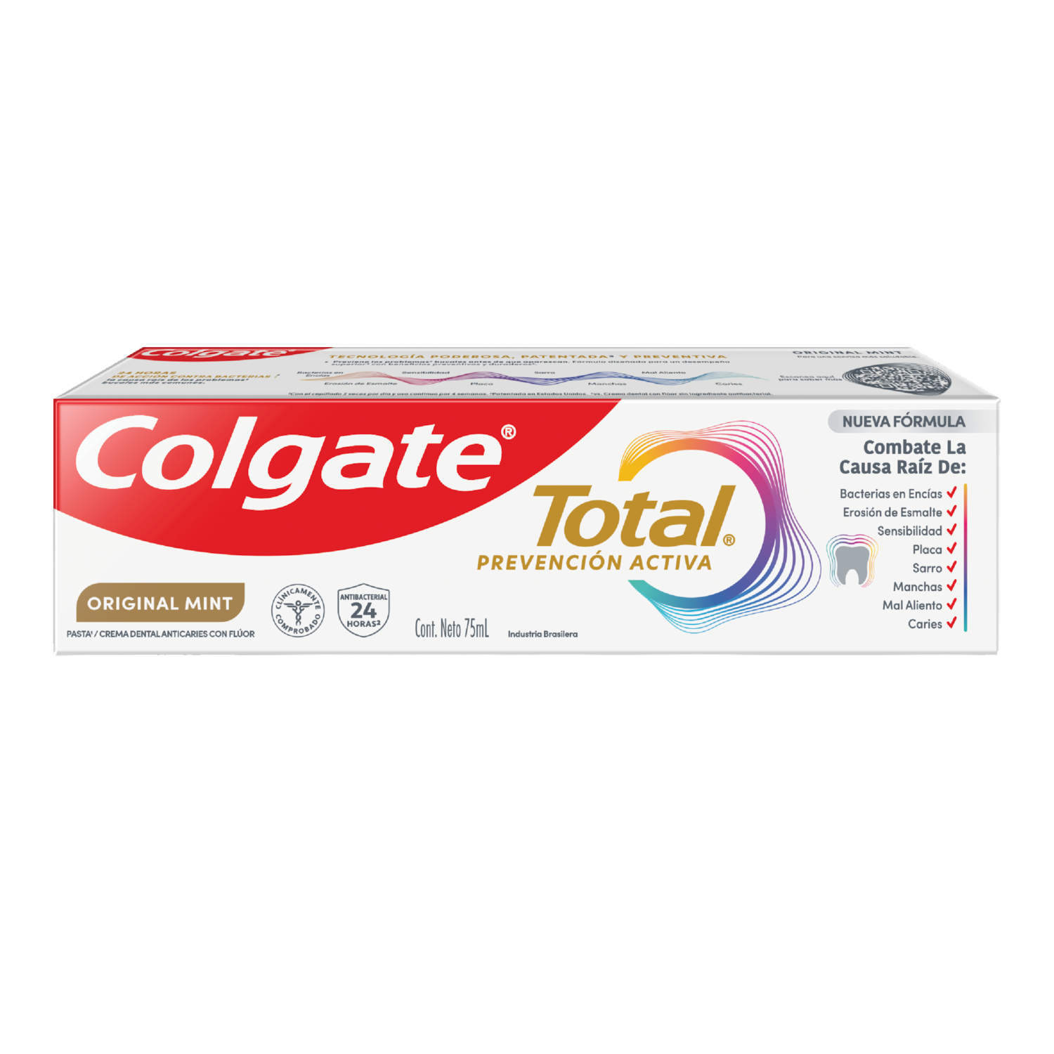 Pasta Dental Total Original Mint COLGATE 75 Ml