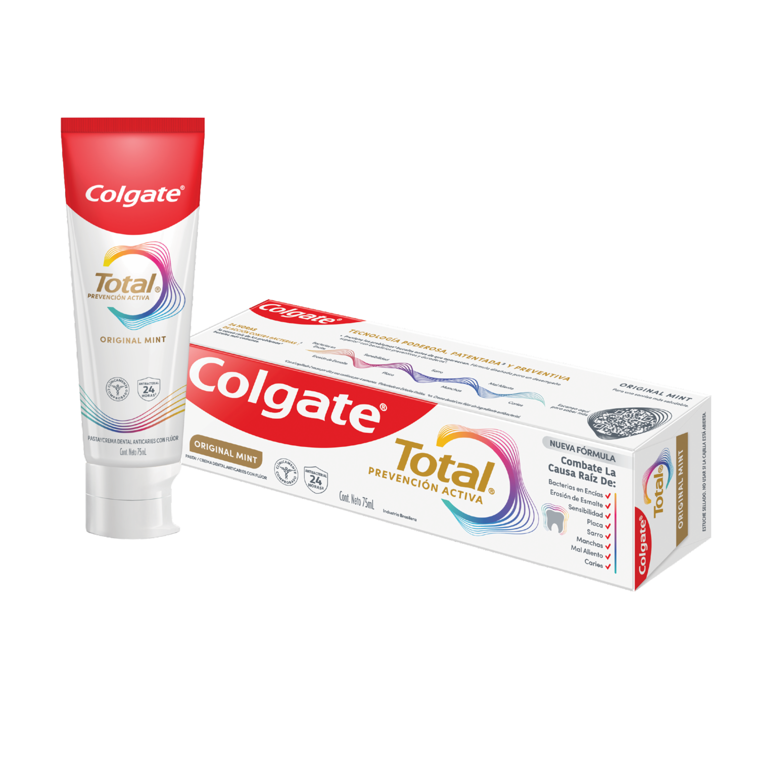 Pasta Dental Total Original Mint COLGATE 75 Ml