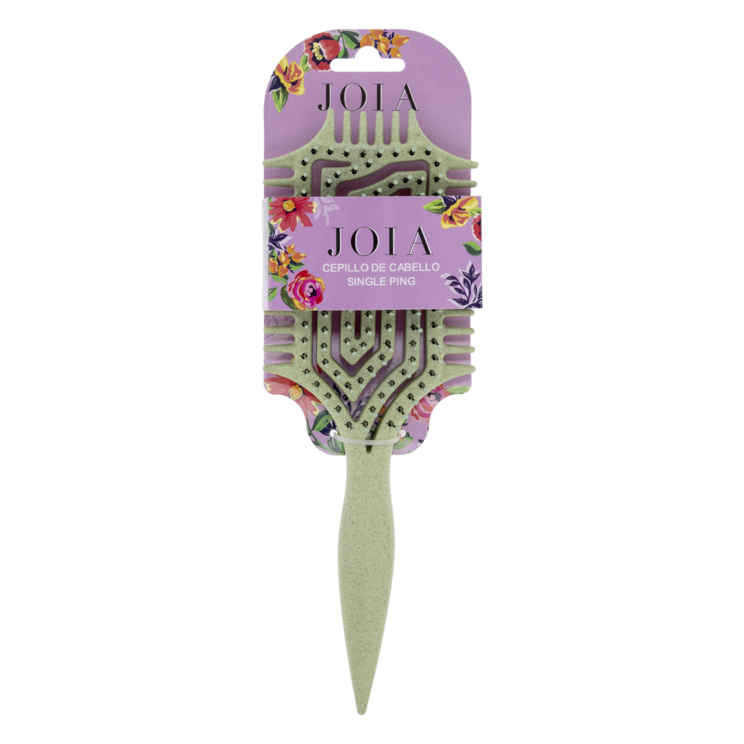 Cepillo De Cabello Single Ping Verde JOIA Unidad
