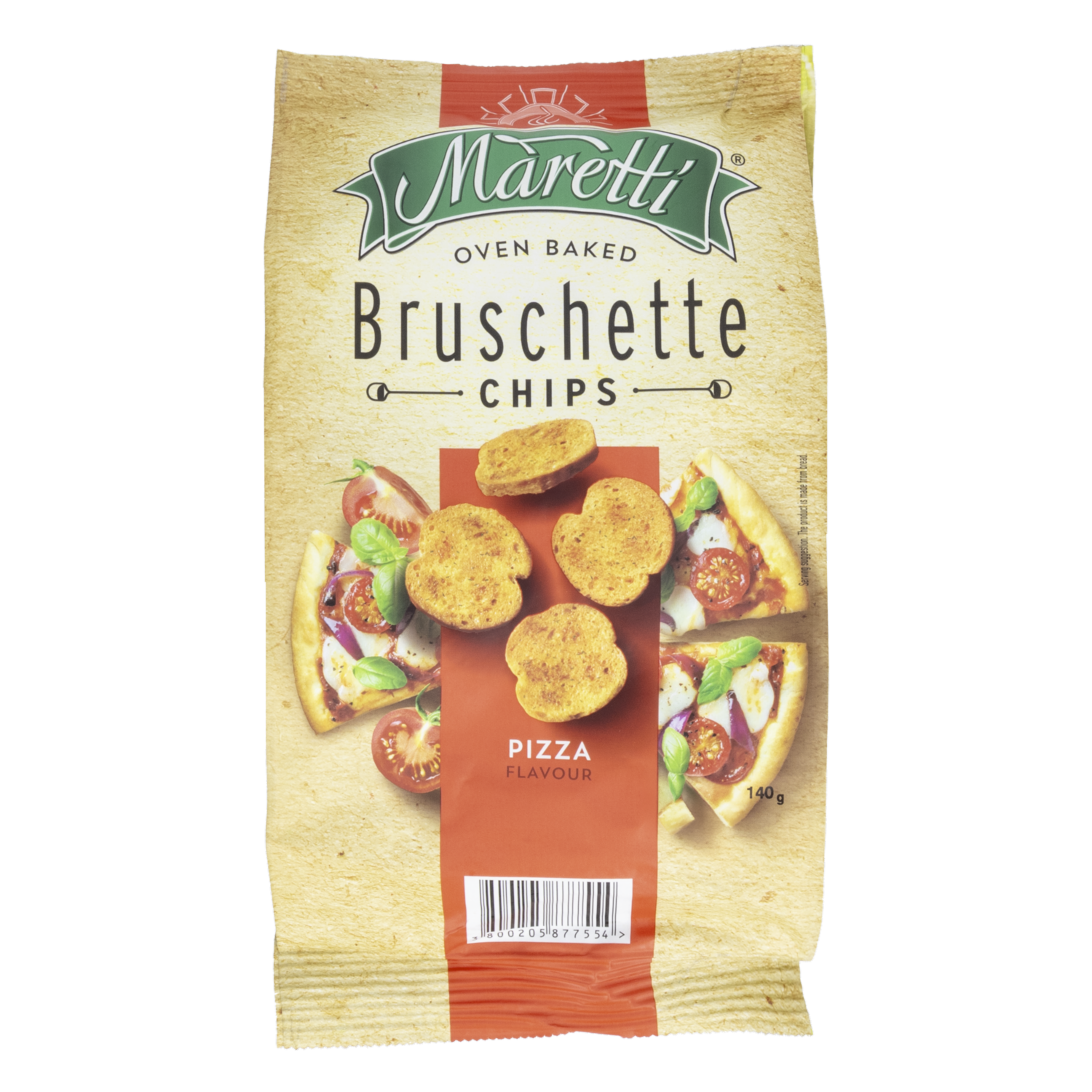 Tostadas Sabor Pizza MARETTI 140 G